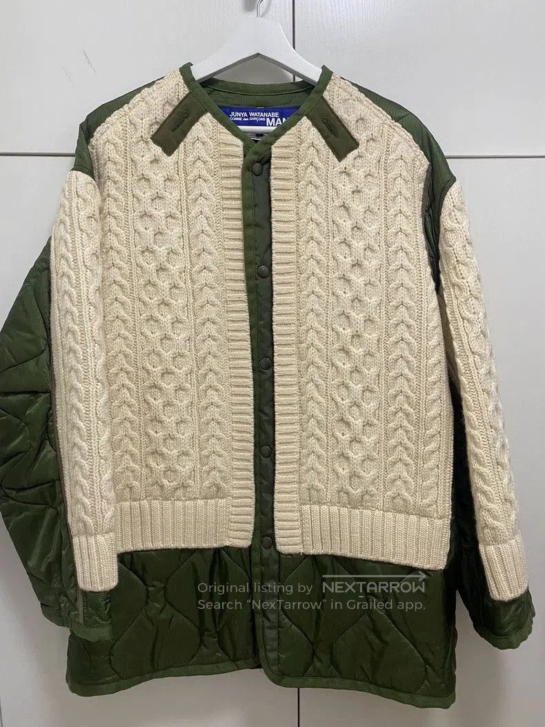 Junya Watanabe Junya Watanabe Man CDG Knit Jacket Coat Size US S / EU 44-46 / 1 - 1 Thumbnail