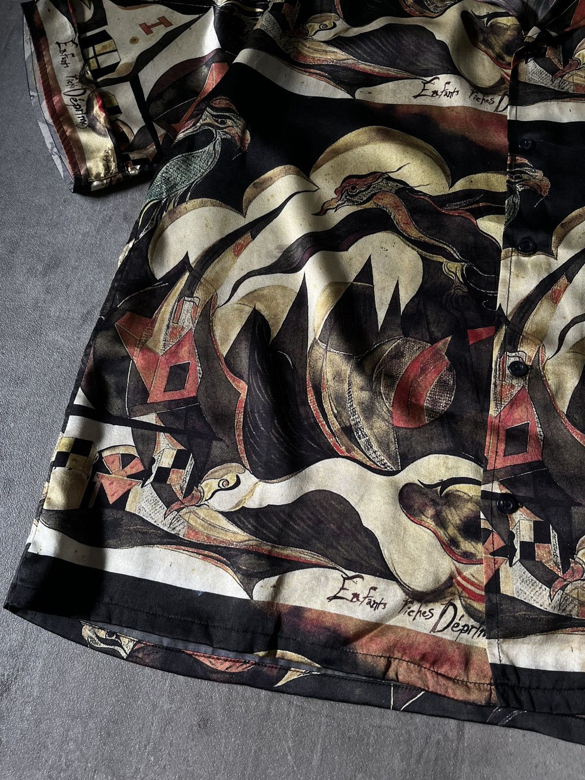 Enfants Riches Deprimes Enfants Riches Deprimes F/W 19 Broken Violin silk shirt Size US L / EU 52-54 / 3 - 2 Thumbnail