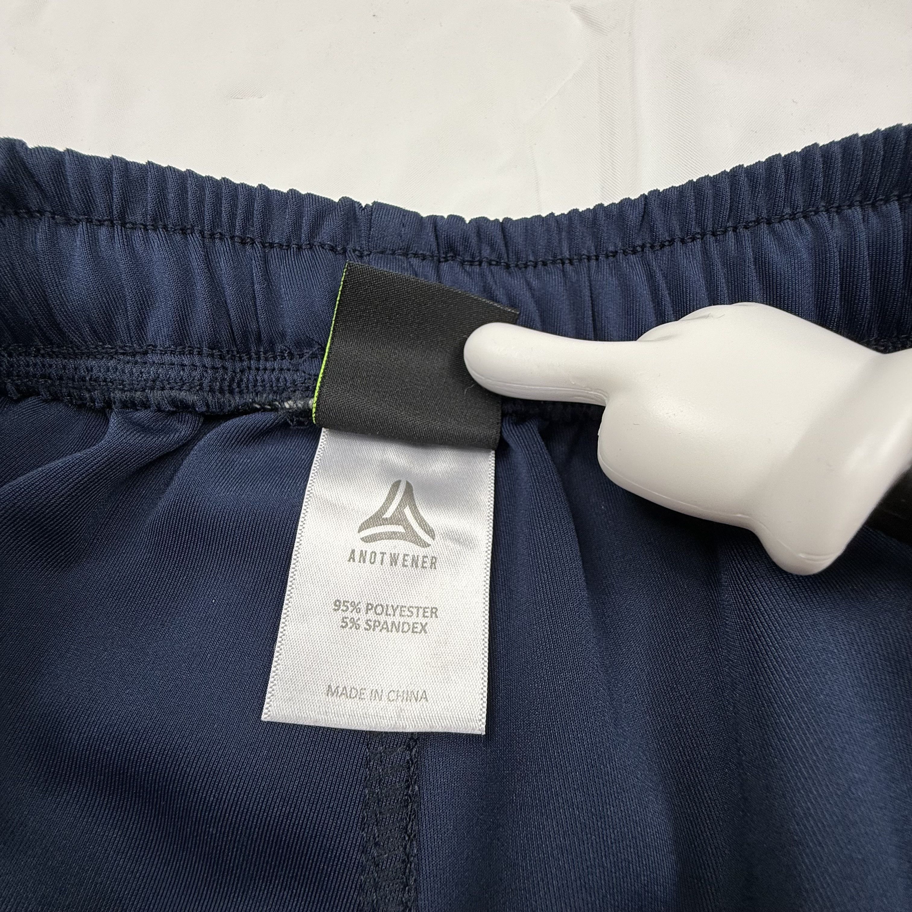 Other Anotwener Mens Track Pants Side Stripe Zipper Pockets Size US 41 - 4 Thumbnail