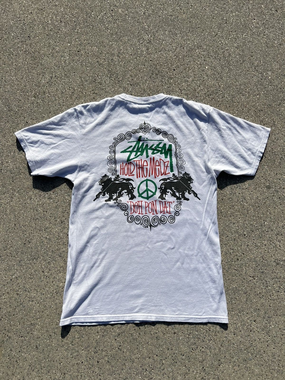 Stussy Stussy Hold The Medz Tee | Grailed