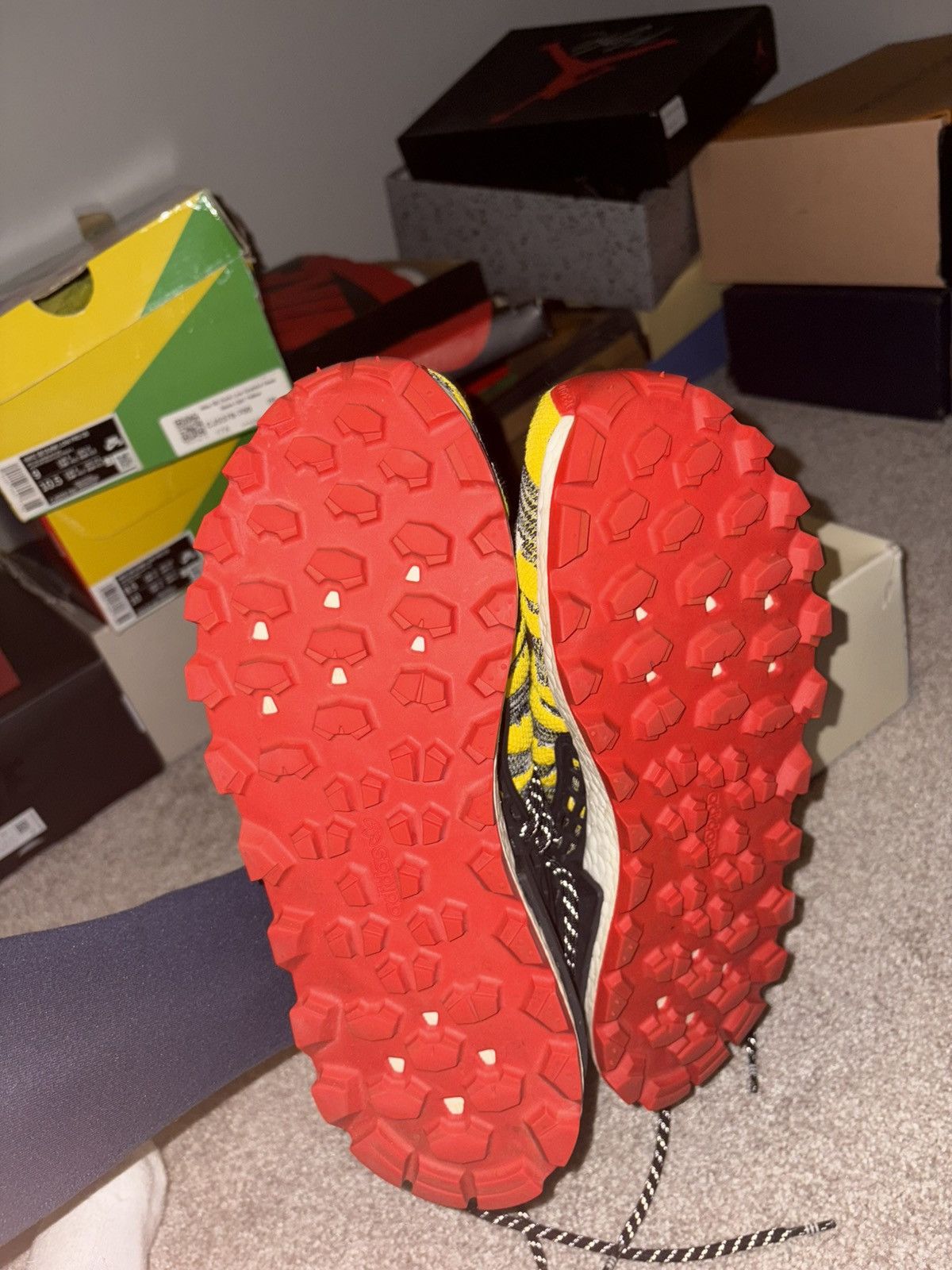 Adidas adidas NMD Human Race Pharrell Solar Pack Red Size US 9 / EU 42 - 6 Thumbnail