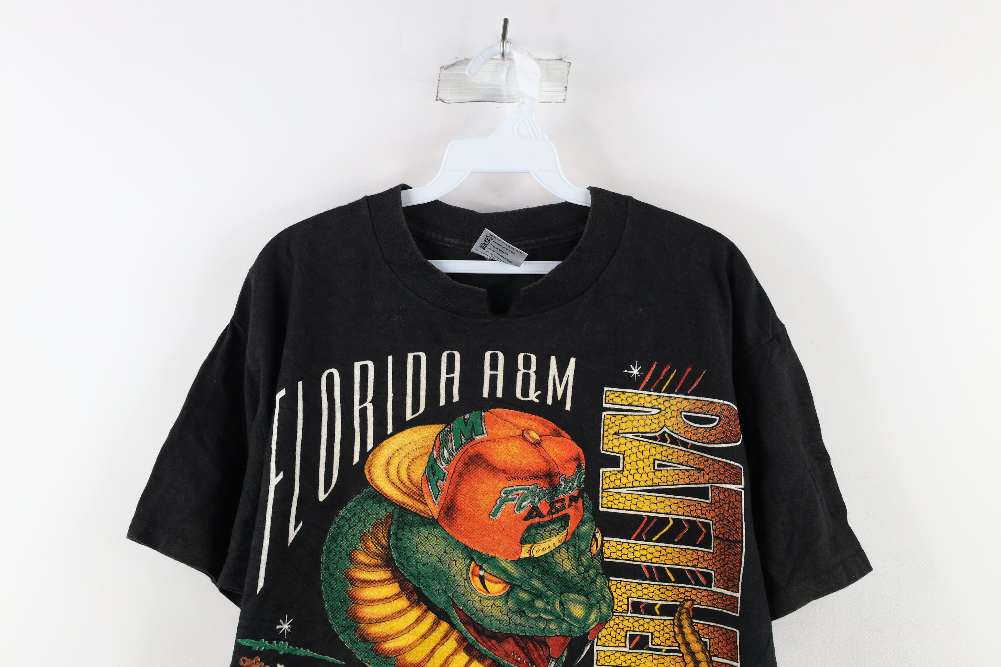Vintage Vintage 90s Florida A&M University Rattlers T-Shirt USA Size US L / EU 52-54 / 3 - 2 Thumbnail