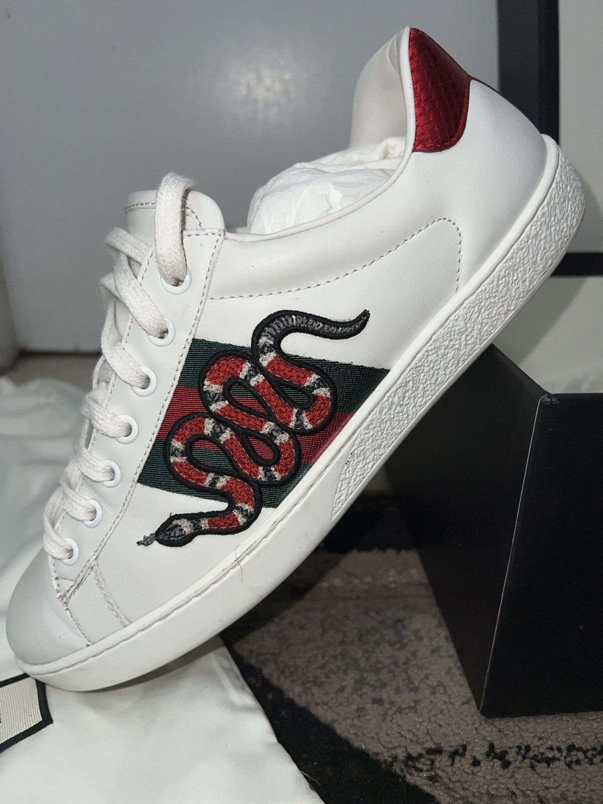 Designer × Gucci Gucci sneaker Size US 7 / EU 40 - 3 Thumbnail