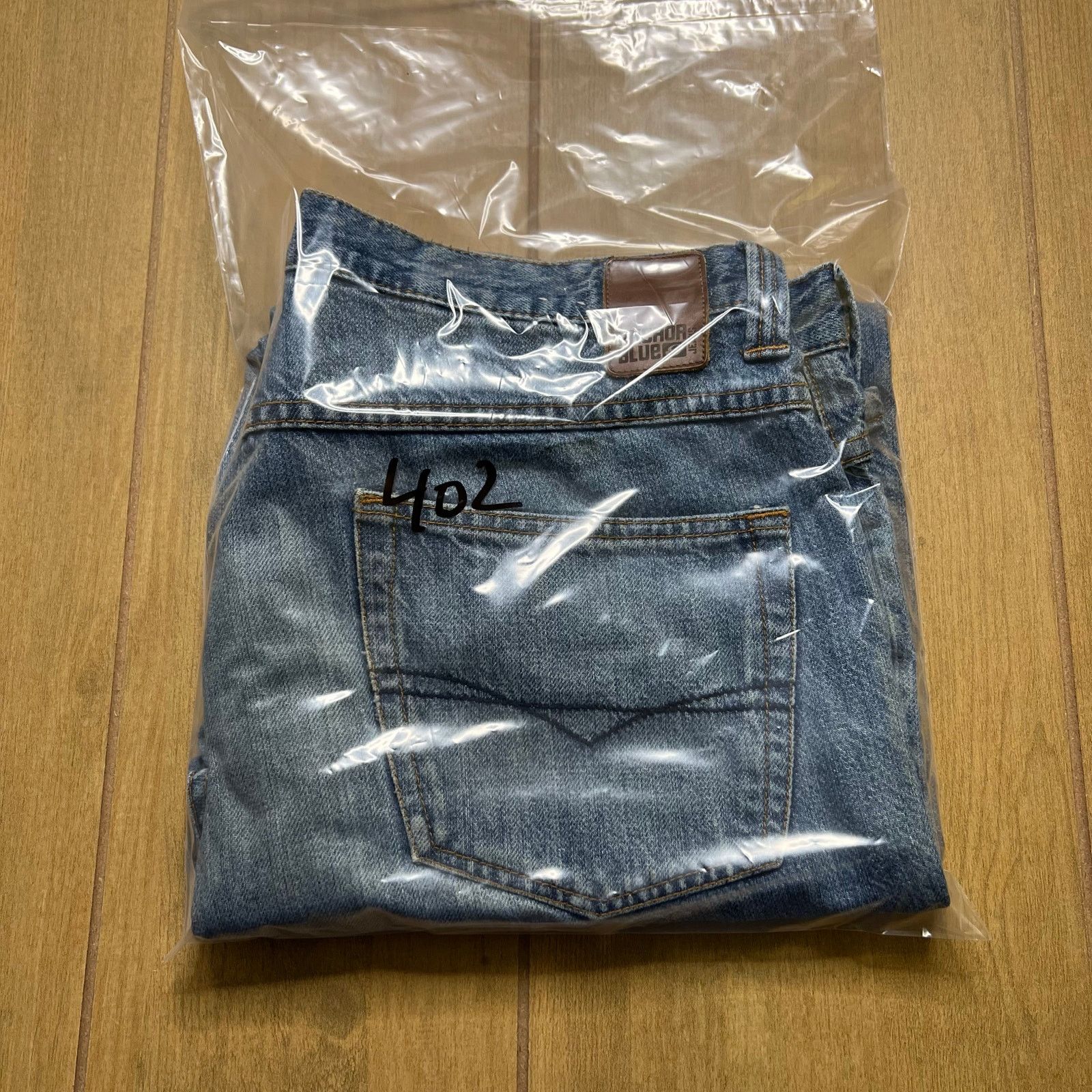Anchor Blue Anchor Blue Jeans Mens 34x30 Baggy Denim Relaxed Fit Y2K Size US 34 / EU 50 - 13 Thumbnail