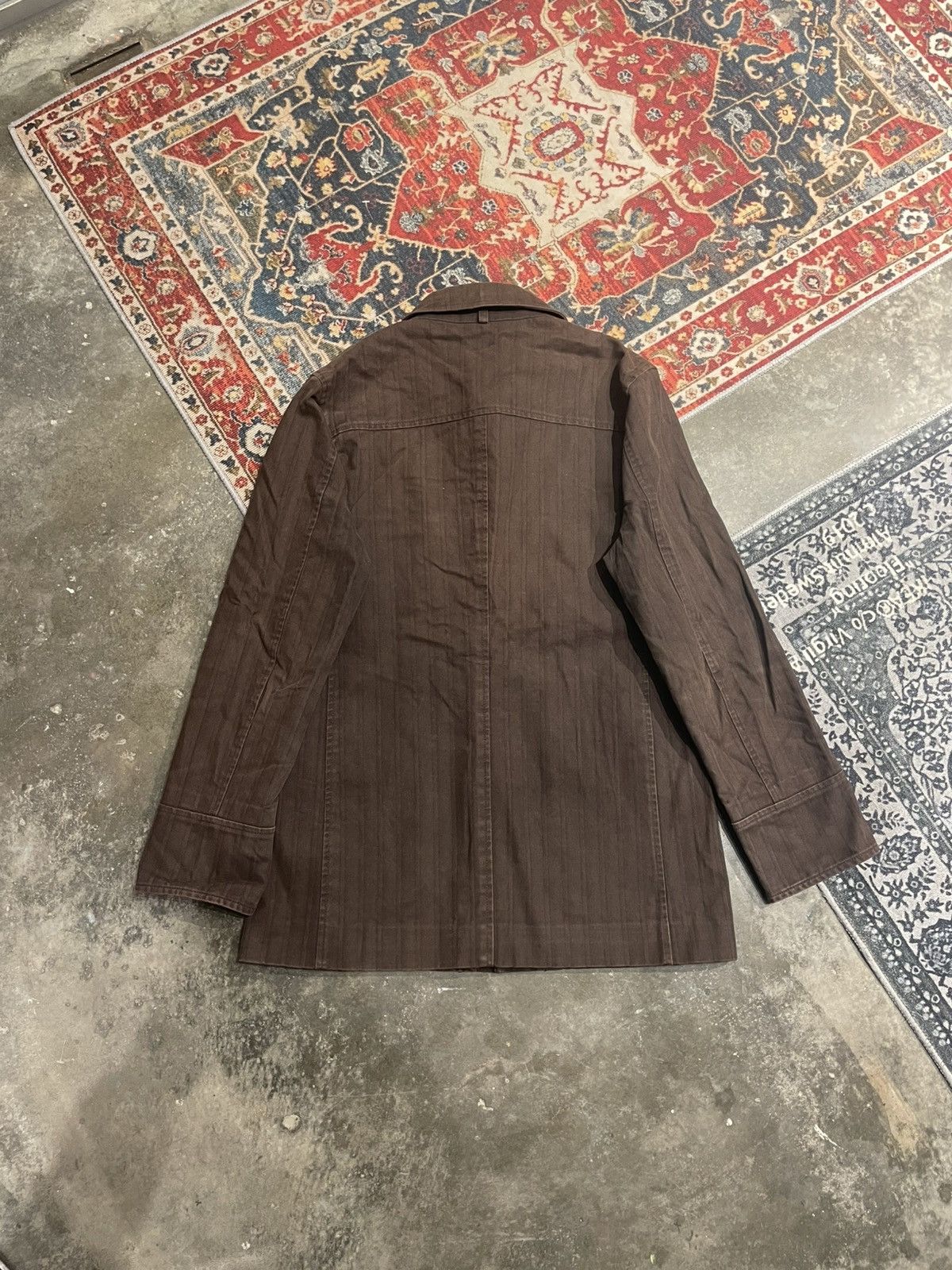 Yohji Yamamoto INED HOMME DENIM JACKET Size US L / EU 52-54 / 3 - 2 Thumbnail