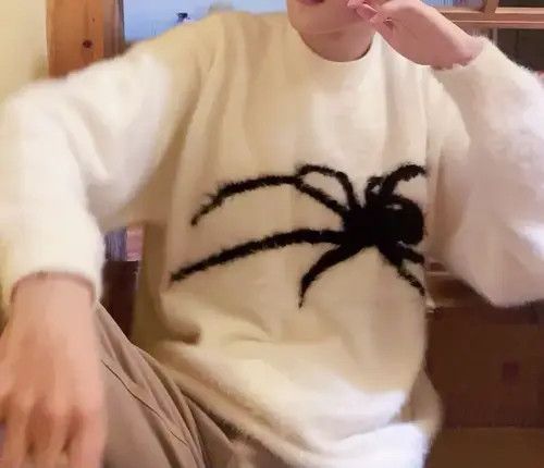 Japanese Brand Retro punk super soft spider premium mohair sweater jumper Size US M / EU 48-50 / 2 - 3 Thumbnail