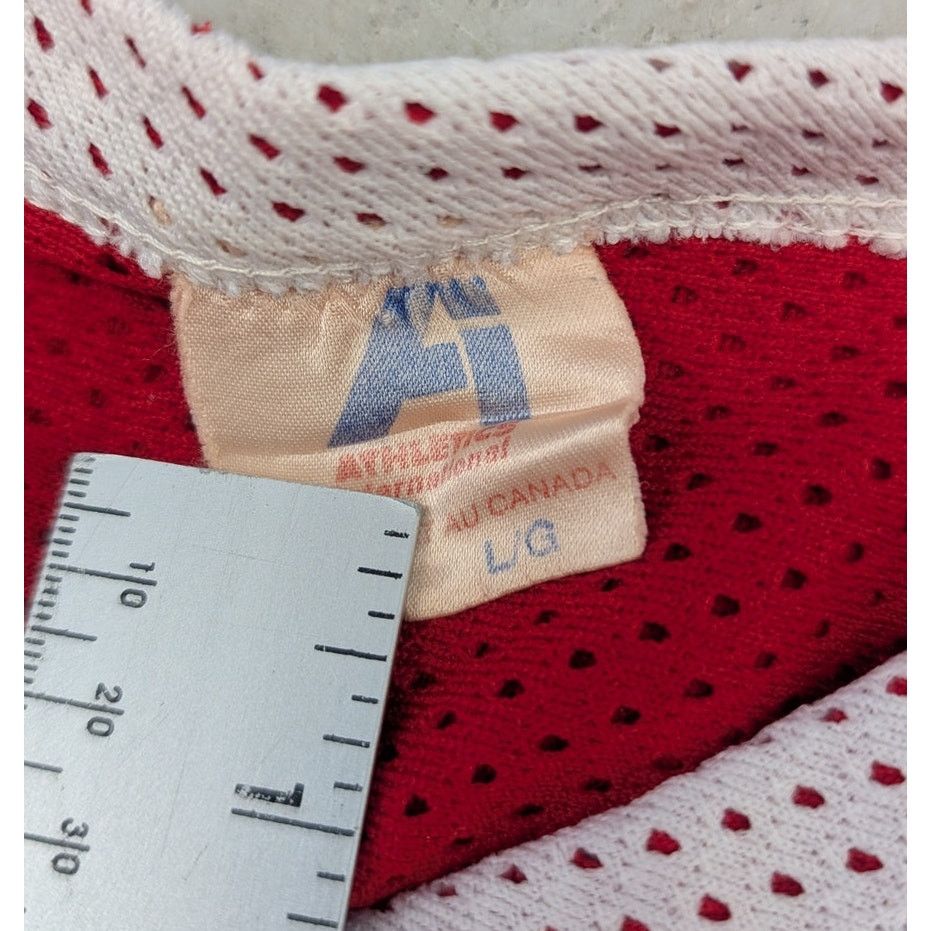 NHL × Vintage Vintage 80s Lacroix Sports Made in Canada Hockey Jersey 18 Size US L / EU 52-54 / 3 - 4 Thumbnail