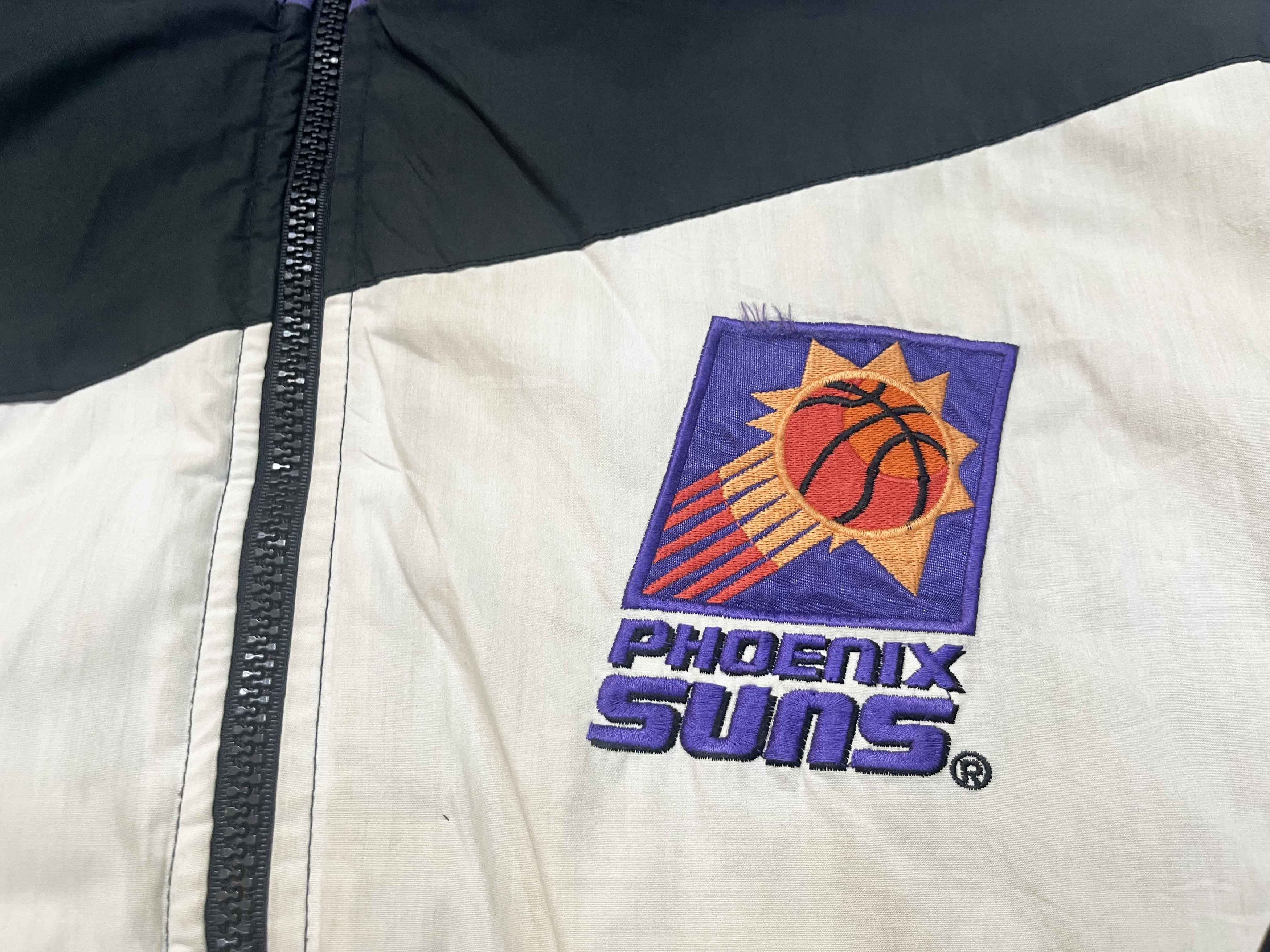 Pro Player Vintage Pro Player Phoenix Suns NBA Full Zip Puffer Jacket Size US L / EU 52-54 / 3 - 3 Thumbnail