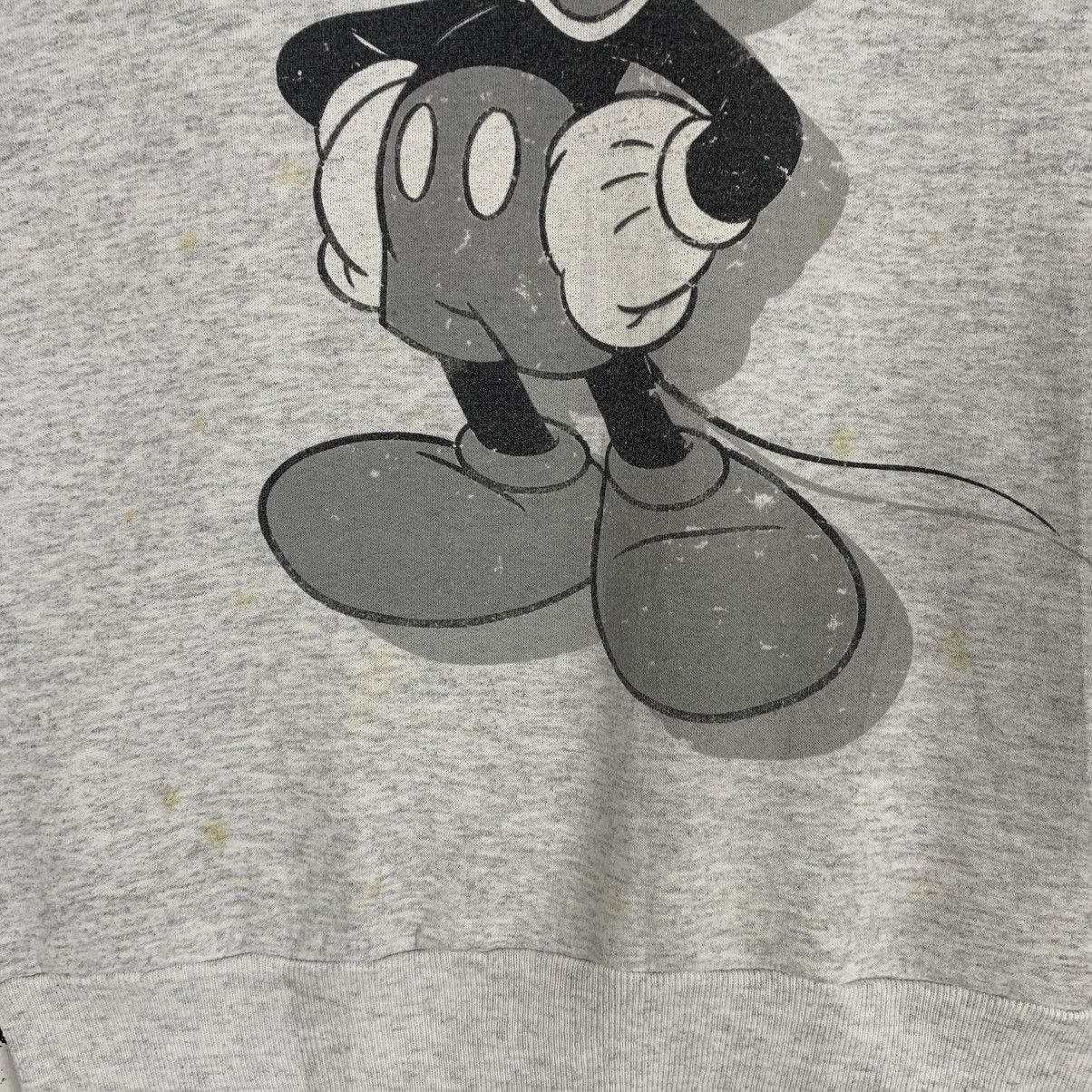 Disney × Mickey Mouse × Vintage 90s Disney Mickey Mouse Sweatshirt Size US L / EU 52-54 / 3 - 7 Thumbnail