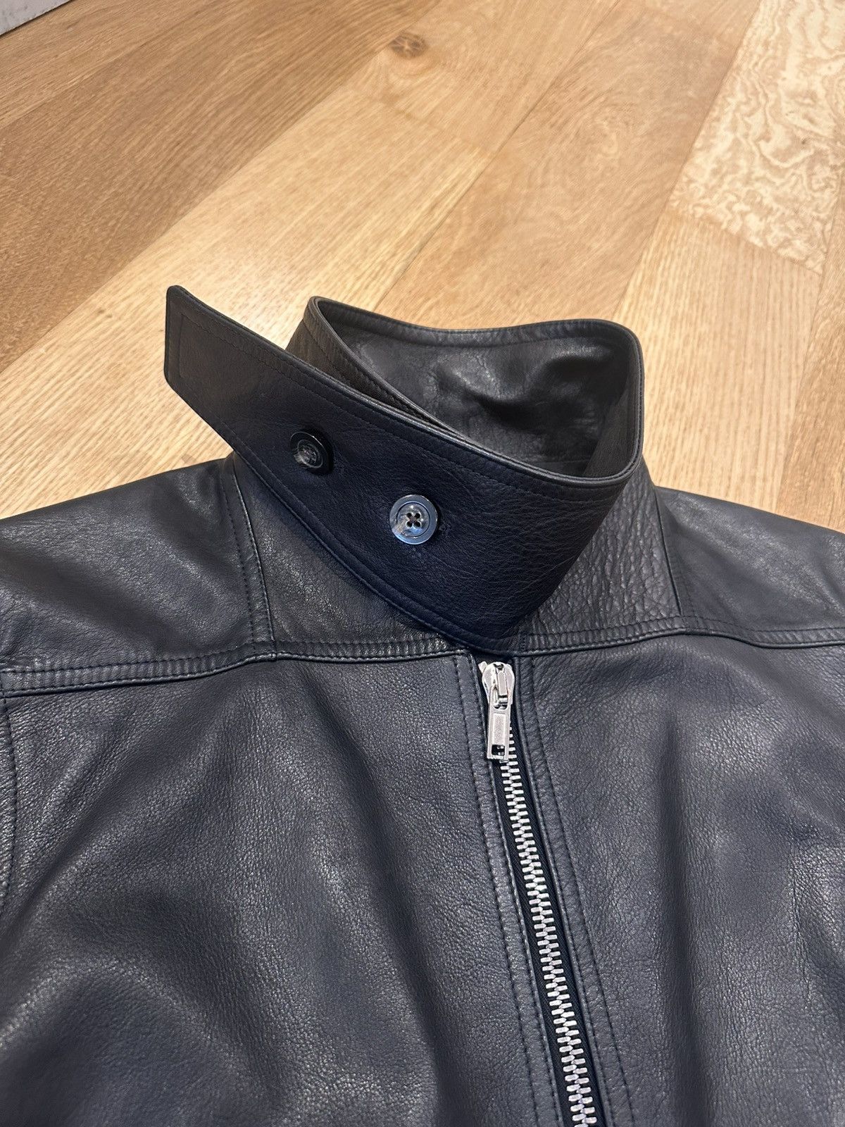 Rick Owens DIRT SS18 LEATHER JACKET SIZE 56 Size US XL / EU 56 / 4 - 10 Thumbnail