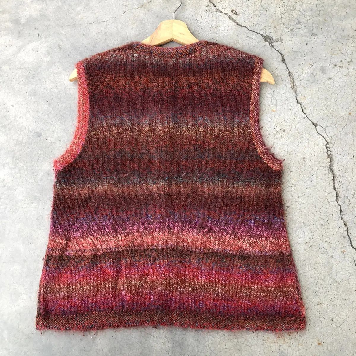 Vintage Very Rare Vest Stripe Fleece Size US S / EU 44-46 / 1 - 6 Thumbnail