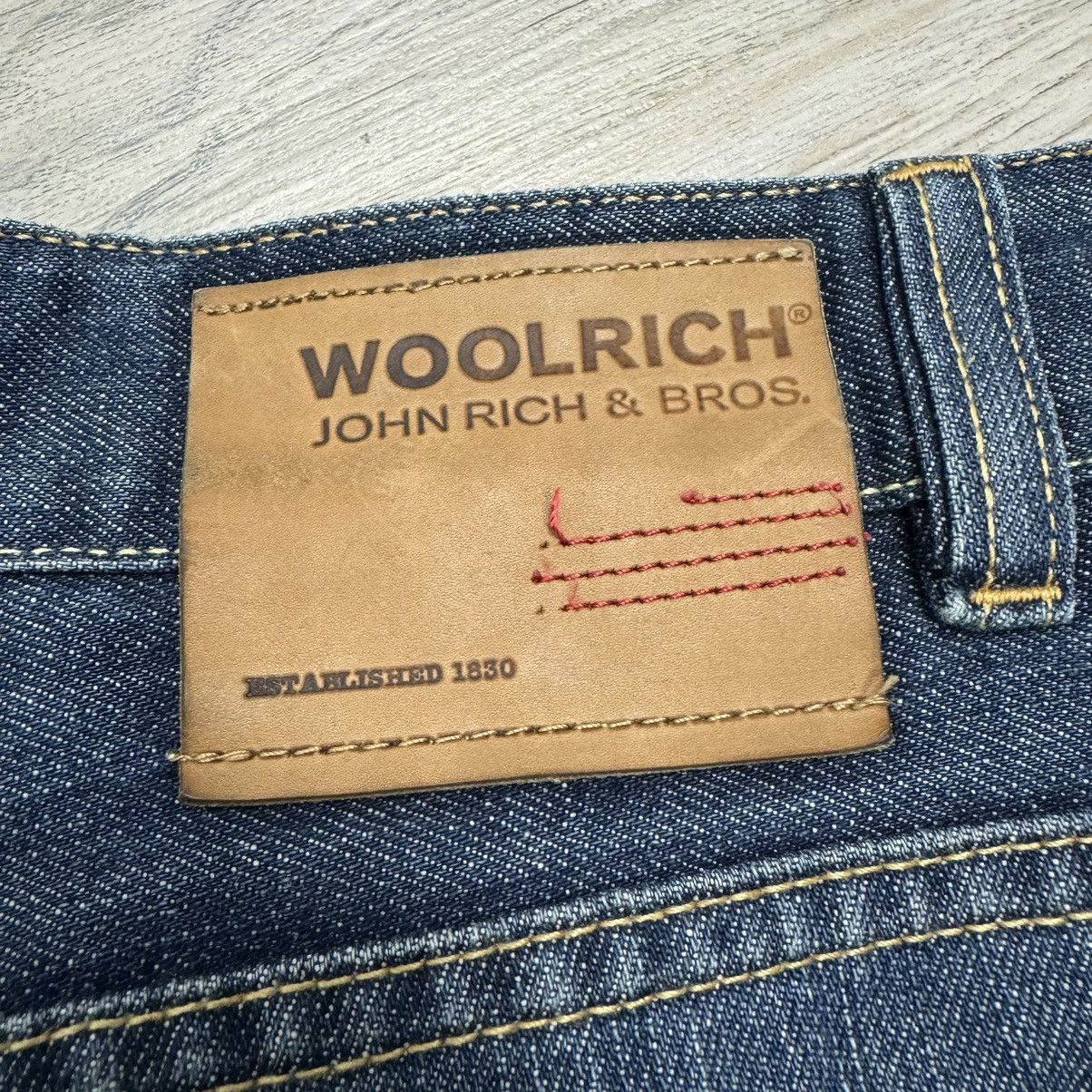 Vintage Rare Vintage Woolrich Outdoor Essential Blue Denim Jeans Size US 31 - 22 Thumbnail