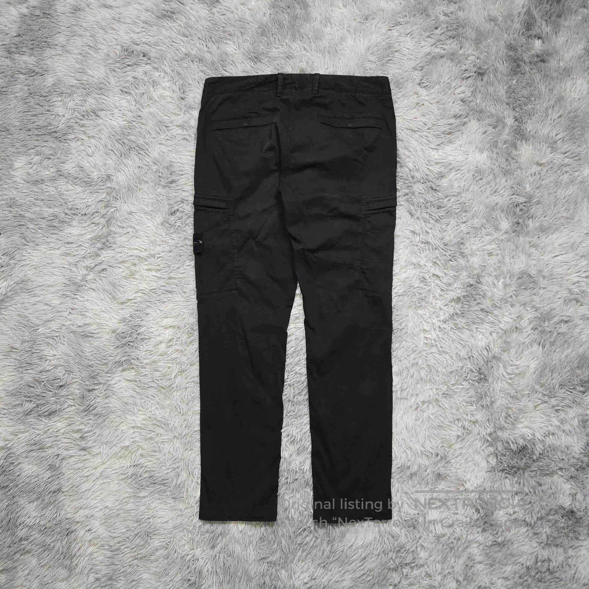 Stone Island stone island slim fit cargo pants black. Size US 28 / EU 44 - 2 Thumbnail