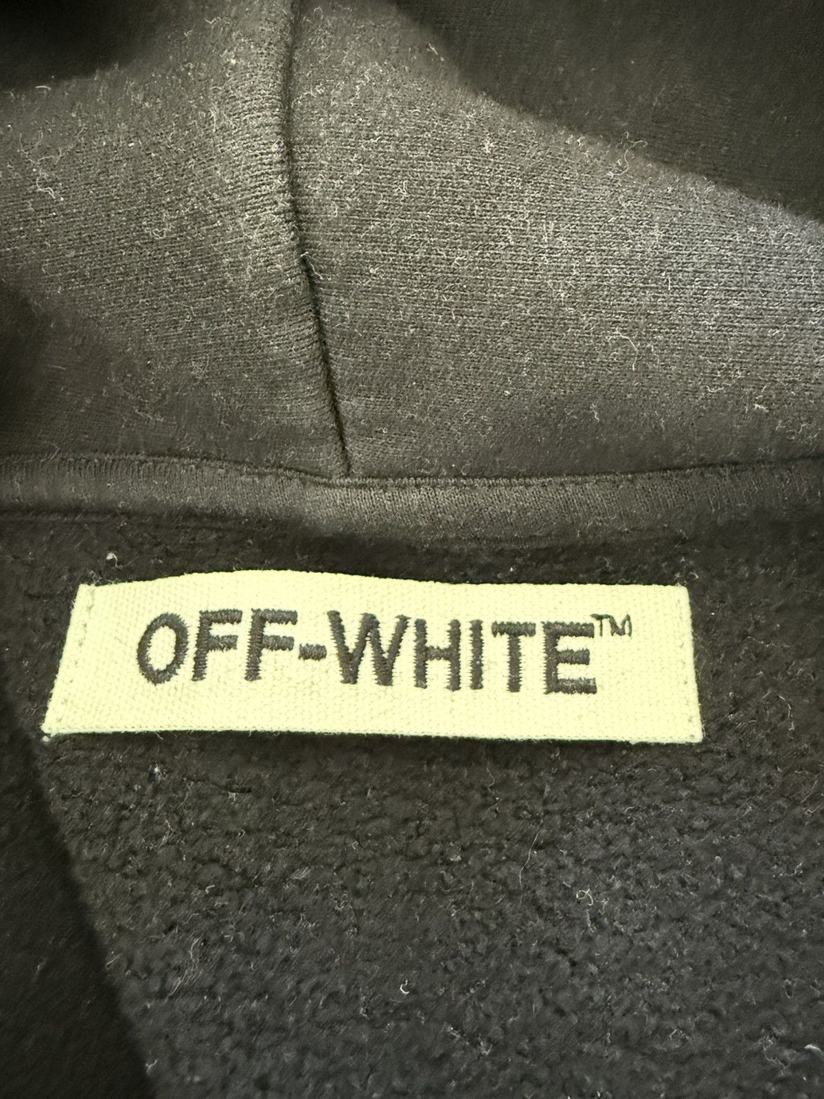 Off-White Off white Vintage Zip Up Hoodie size S Size US S / EU 44-46 / 1 - 6 Thumbnail