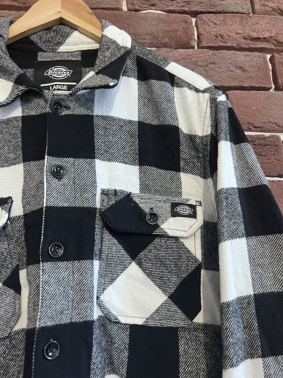Dickies Dickies Workwear Button Up Flannel Shirt Tartan Hype Large Size US L / EU 52-54 / 3 - 4 Thumbnail