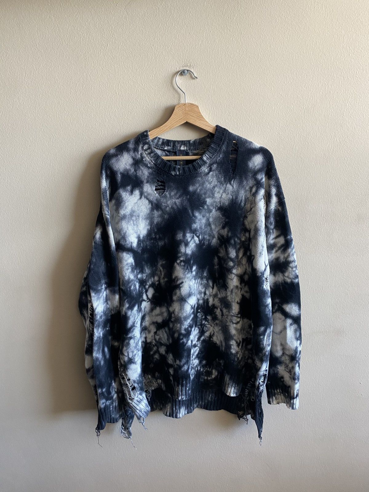Maison MIHARA YASUHIRO Mihara Yasuhiro Distressed Sweater Size US L / EU 52-54 / 3 - 1 Thumbnail