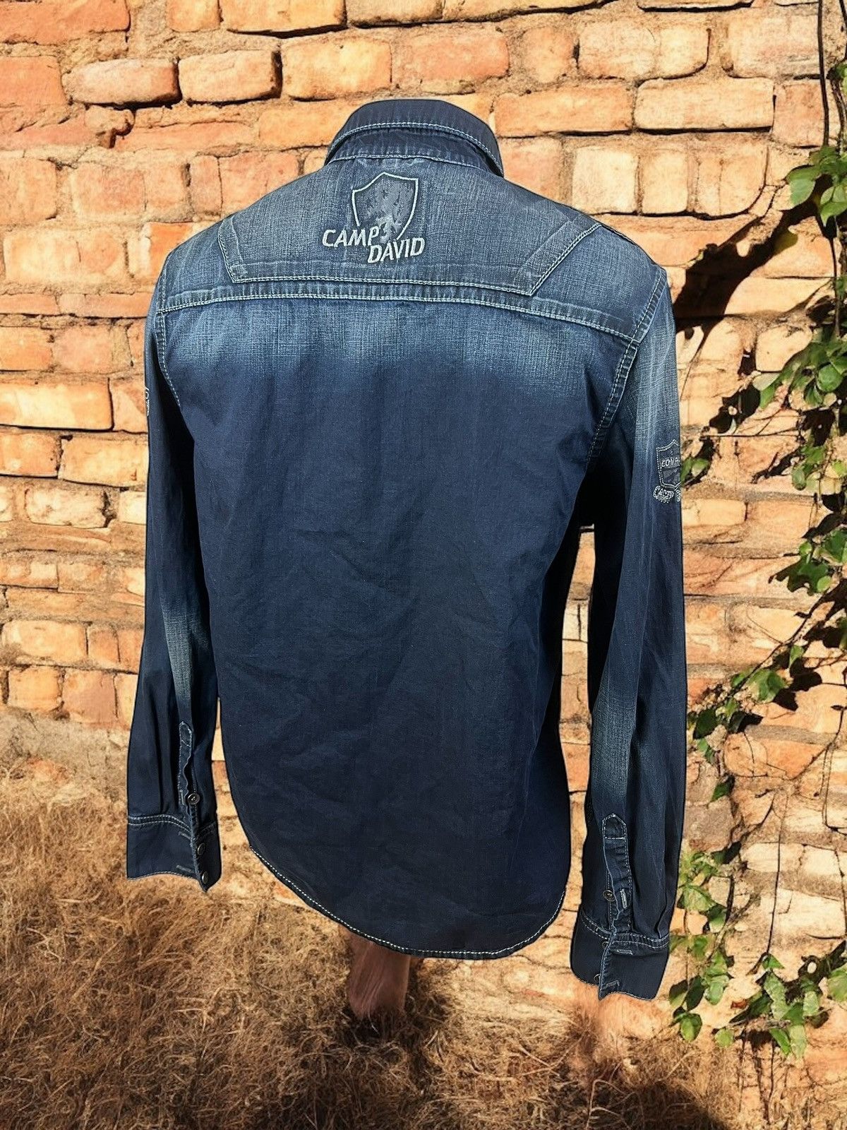 Camp David Camp David denim shirt size M Size US M / EU 48-50 / 2 - 3 Thumbnail