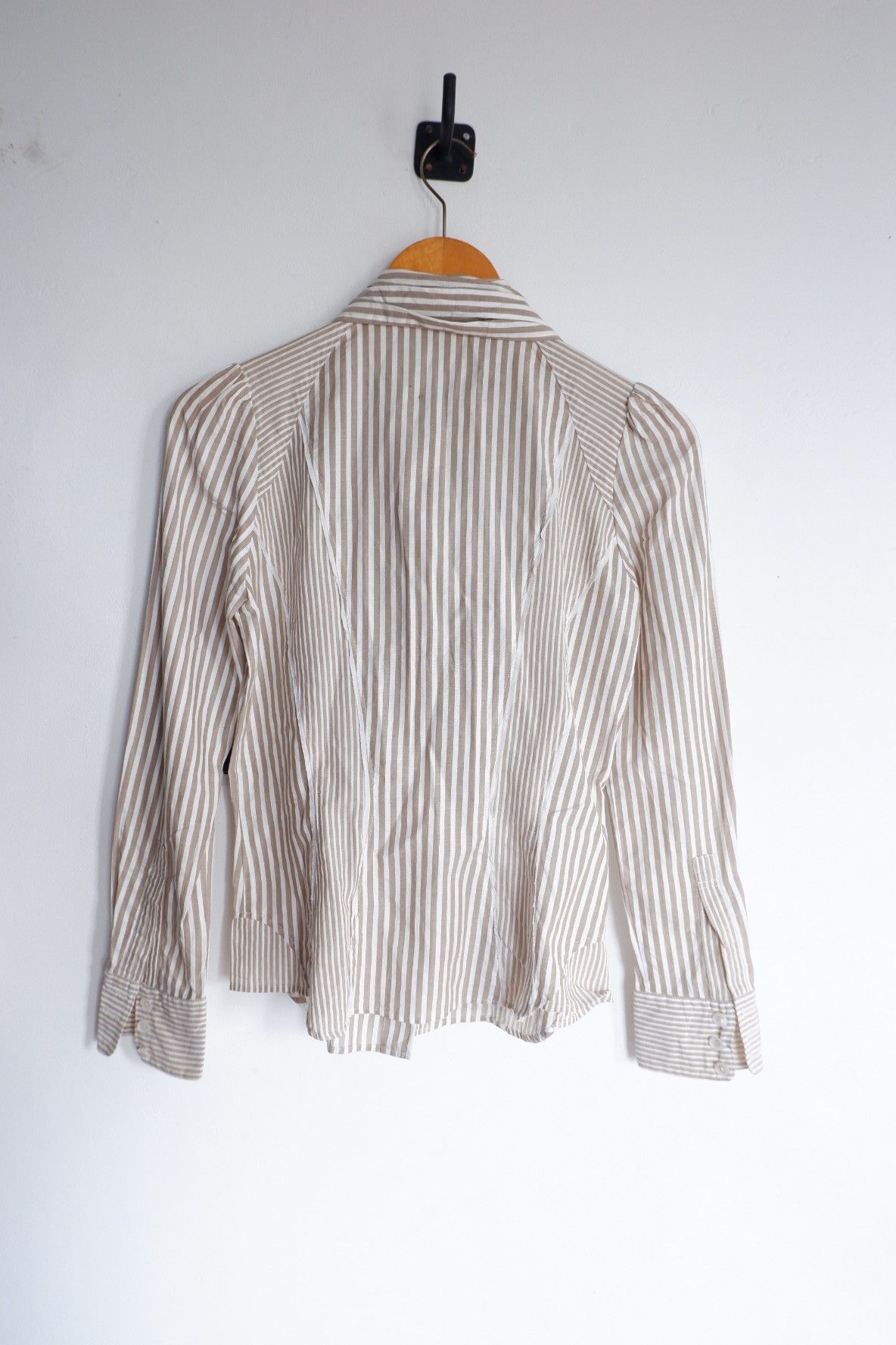 Japanese Brand Vintage Atsuro Tayama Bow Tie Blouse Shirts Size M / US 6-8 / IT 42-44 - 5 Thumbnail