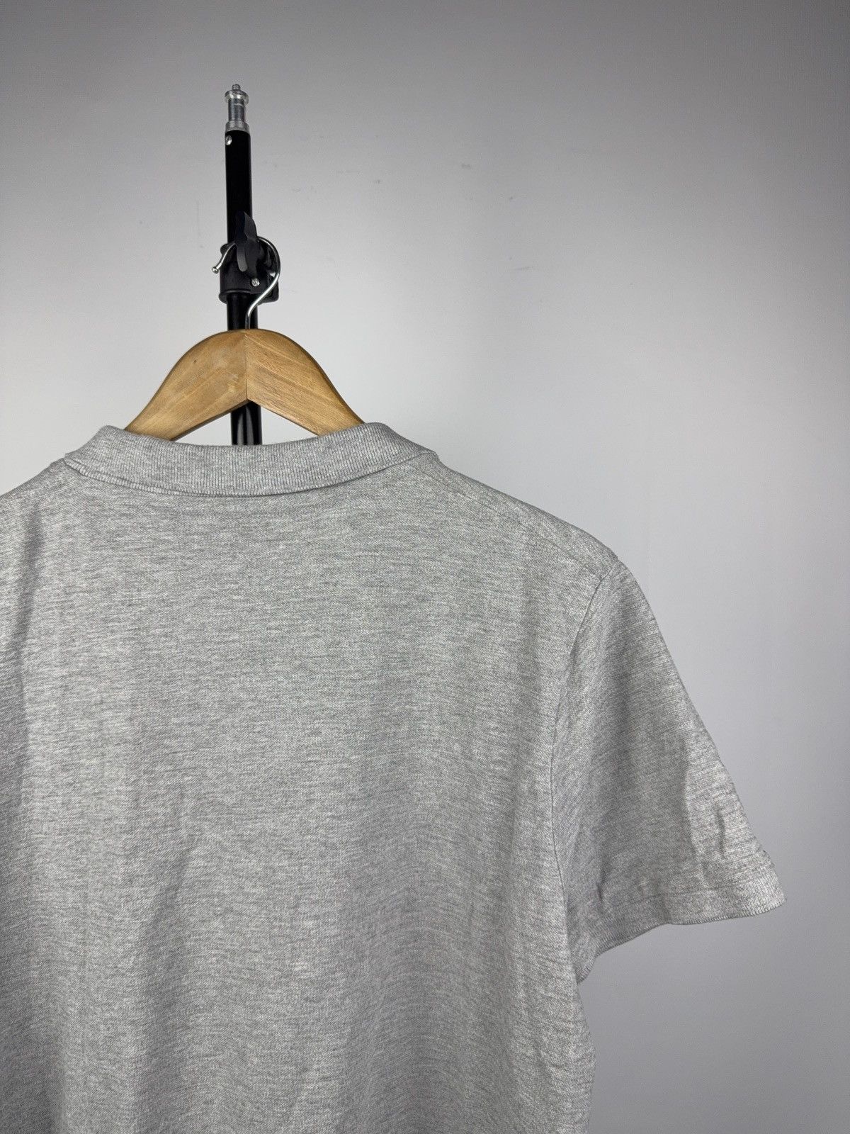 Versace Luxury 19V69 Italia Grey Cotton Polo Shirt with Logo XL Size US XL / EU 56 / 4 - 10 Thumbnail