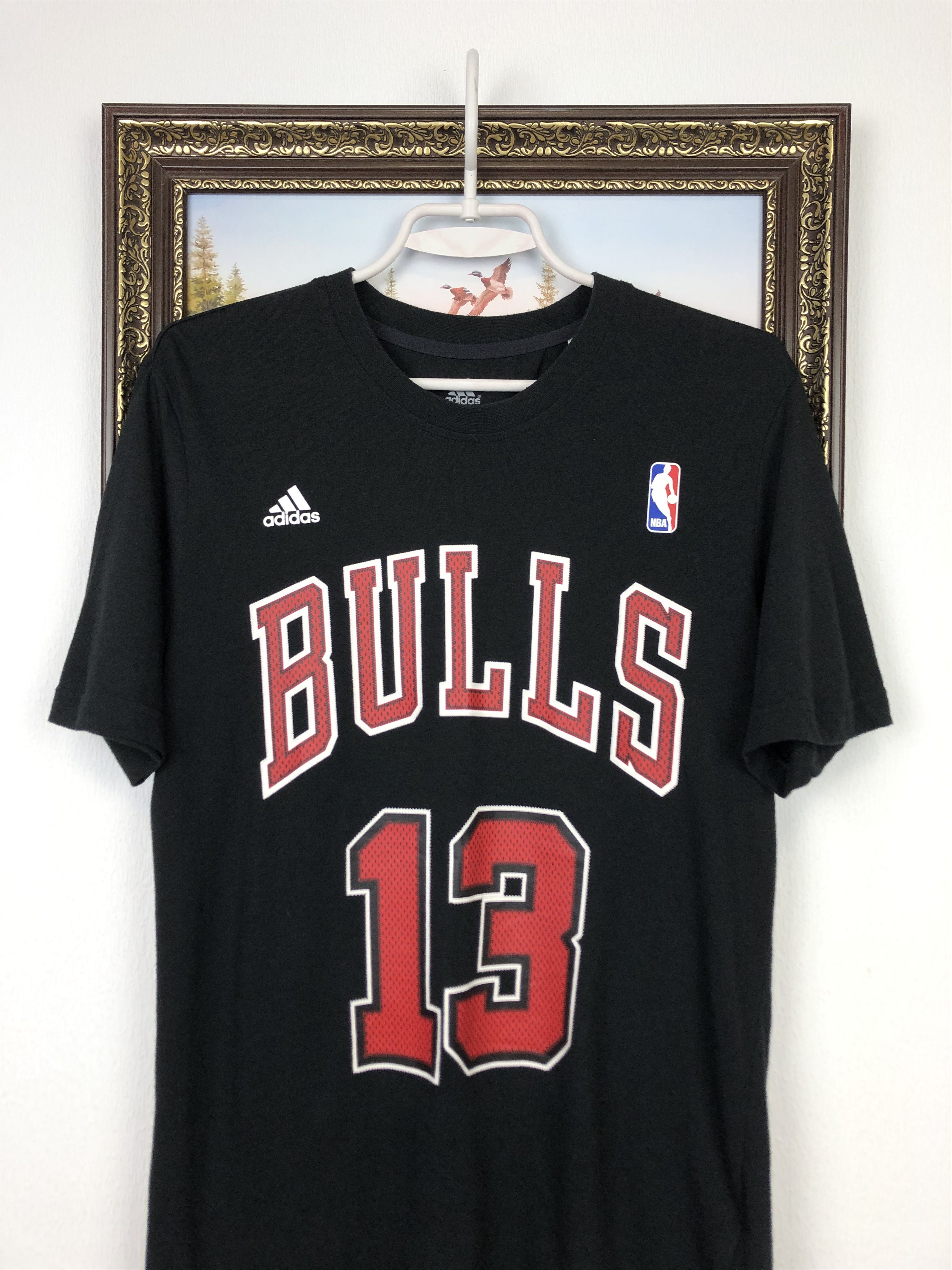 Adidas Adidas Chicago Bulls Noah Basketball NBA Jersey Tee Hype Size US M / EU 48-50 / 2 - 2 Thumbnail