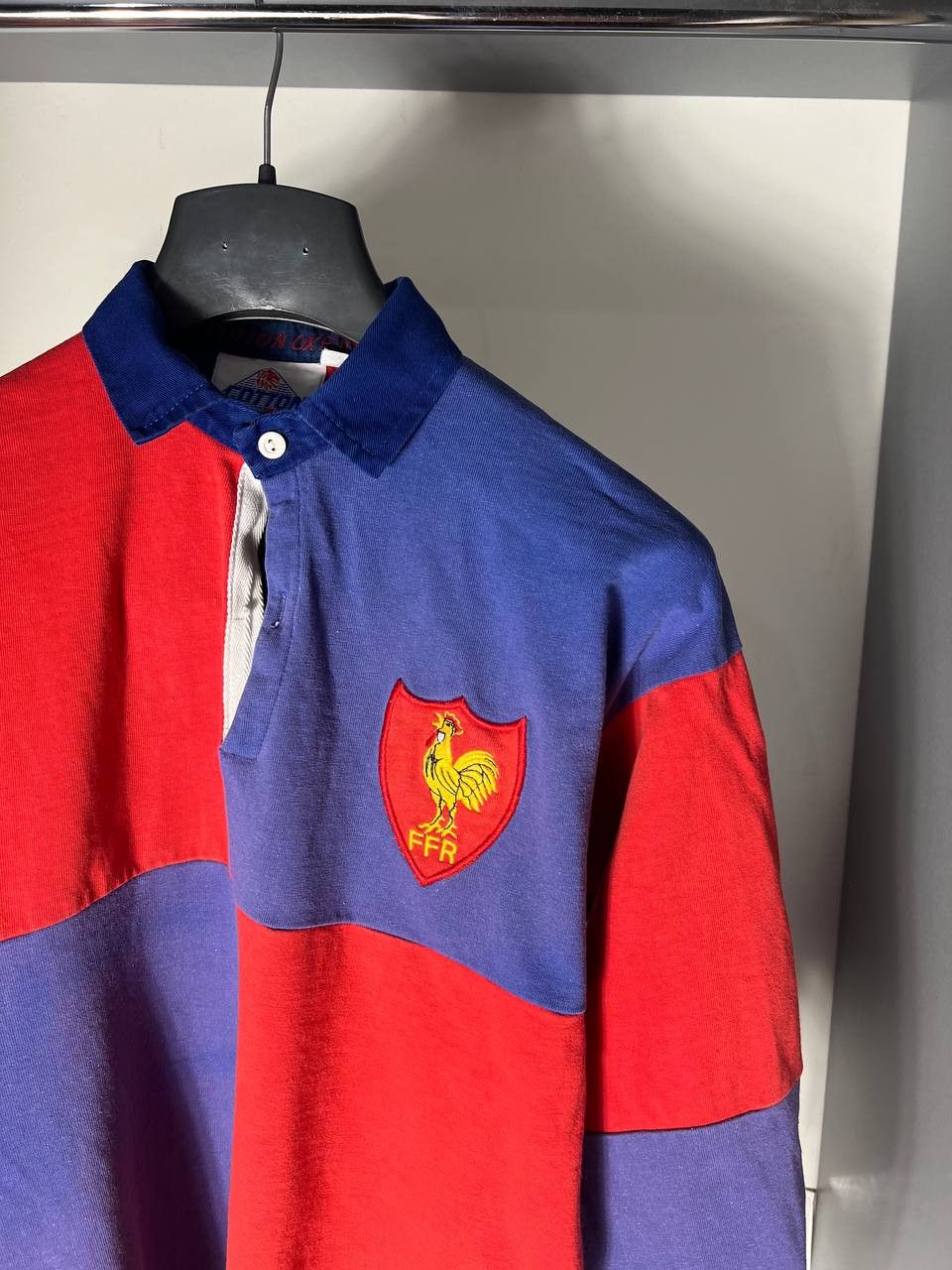 Canterbury of New Zealand VINTAGE COTTON TRADERS OXFORD FRANCE RUGBY JERSEY RETRO 90s Size US S / EU 44-46 / 1 - 3 Thumbnail