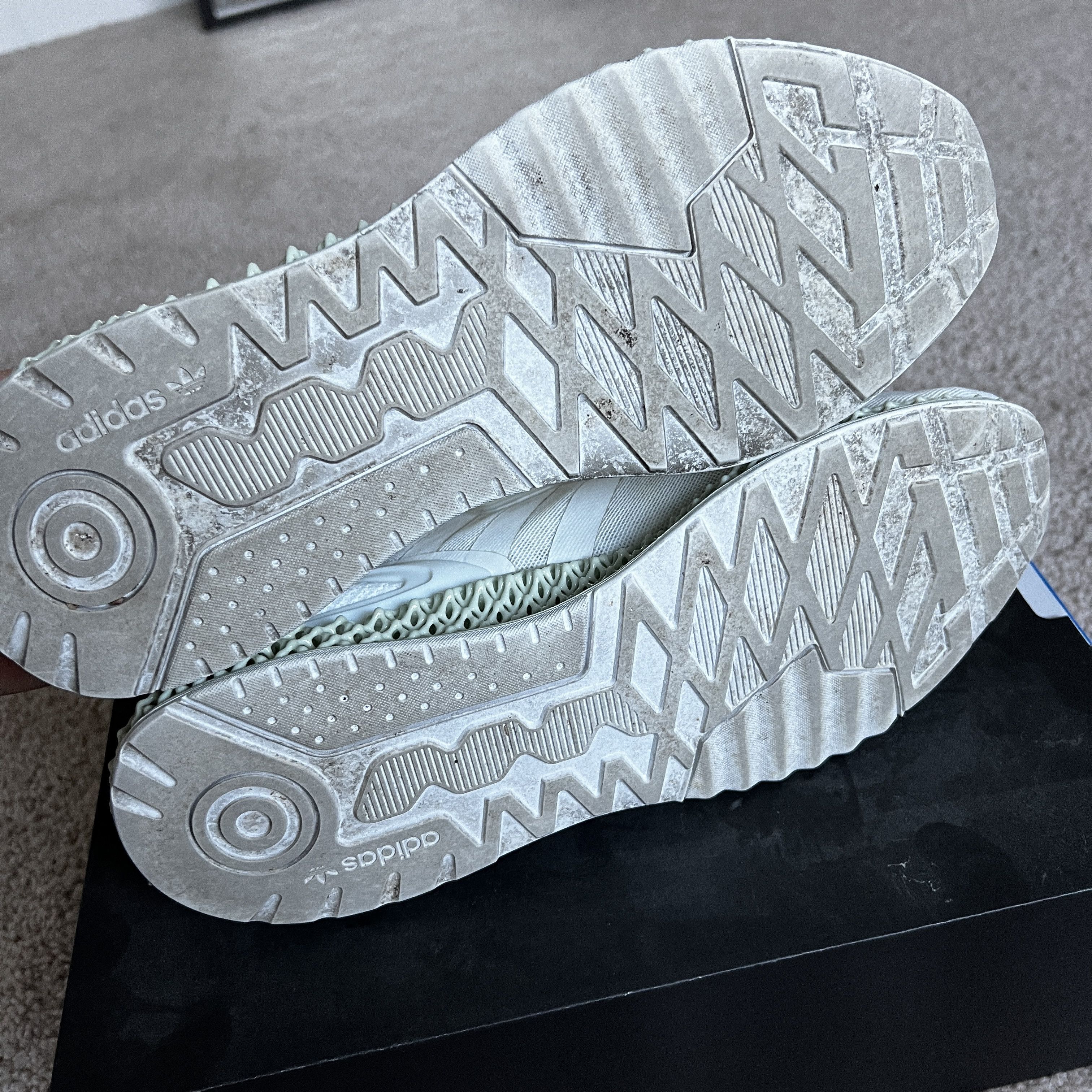 Adidas Adidas ZX 2K 4D White / Green Size US 9 / EU 42 - 7 Thumbnail