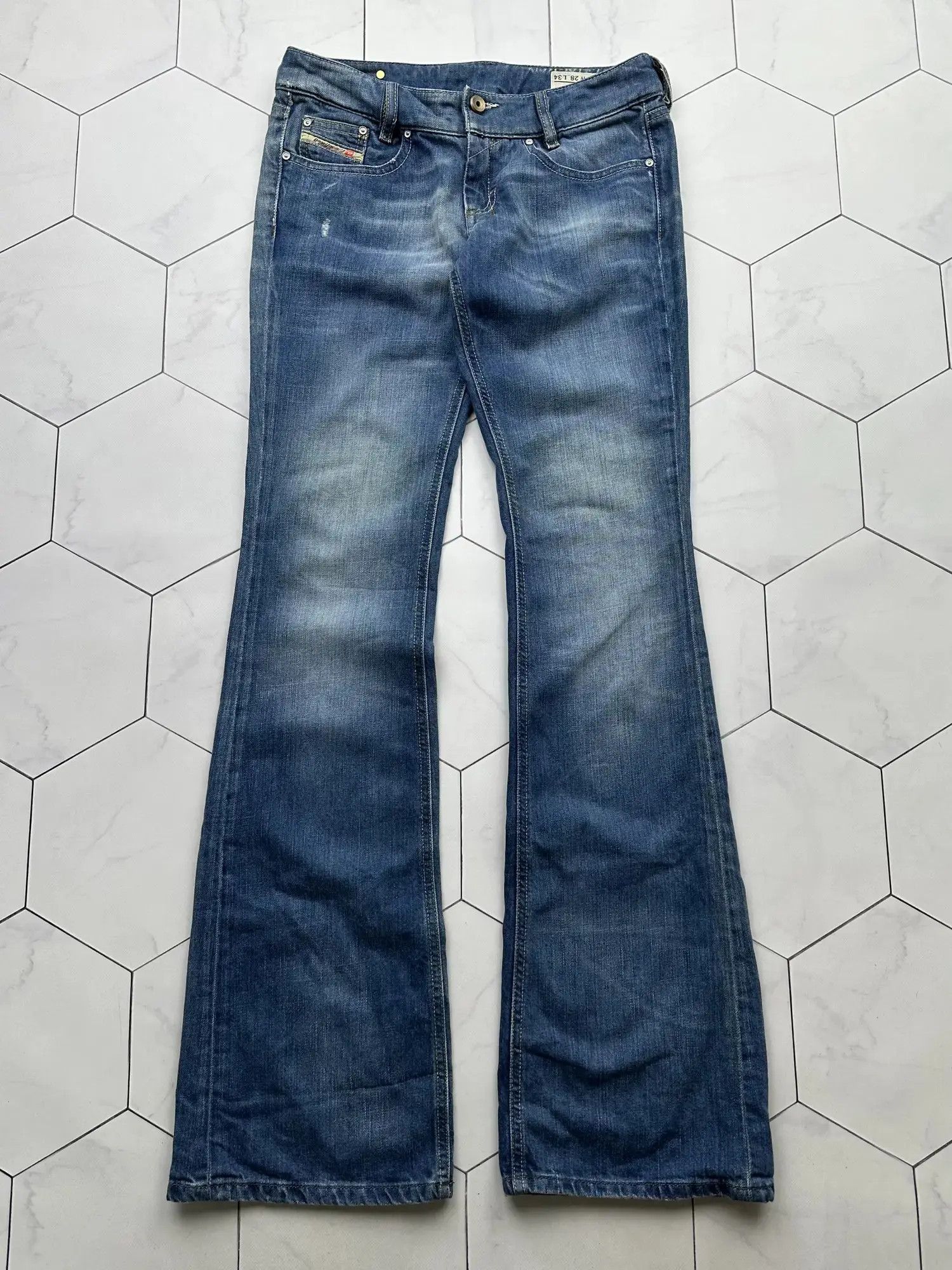Diesel Diesel Vintage Flare Jeans (B180) Size 28" / US 6 / IT 42 - 1 Thumbnail