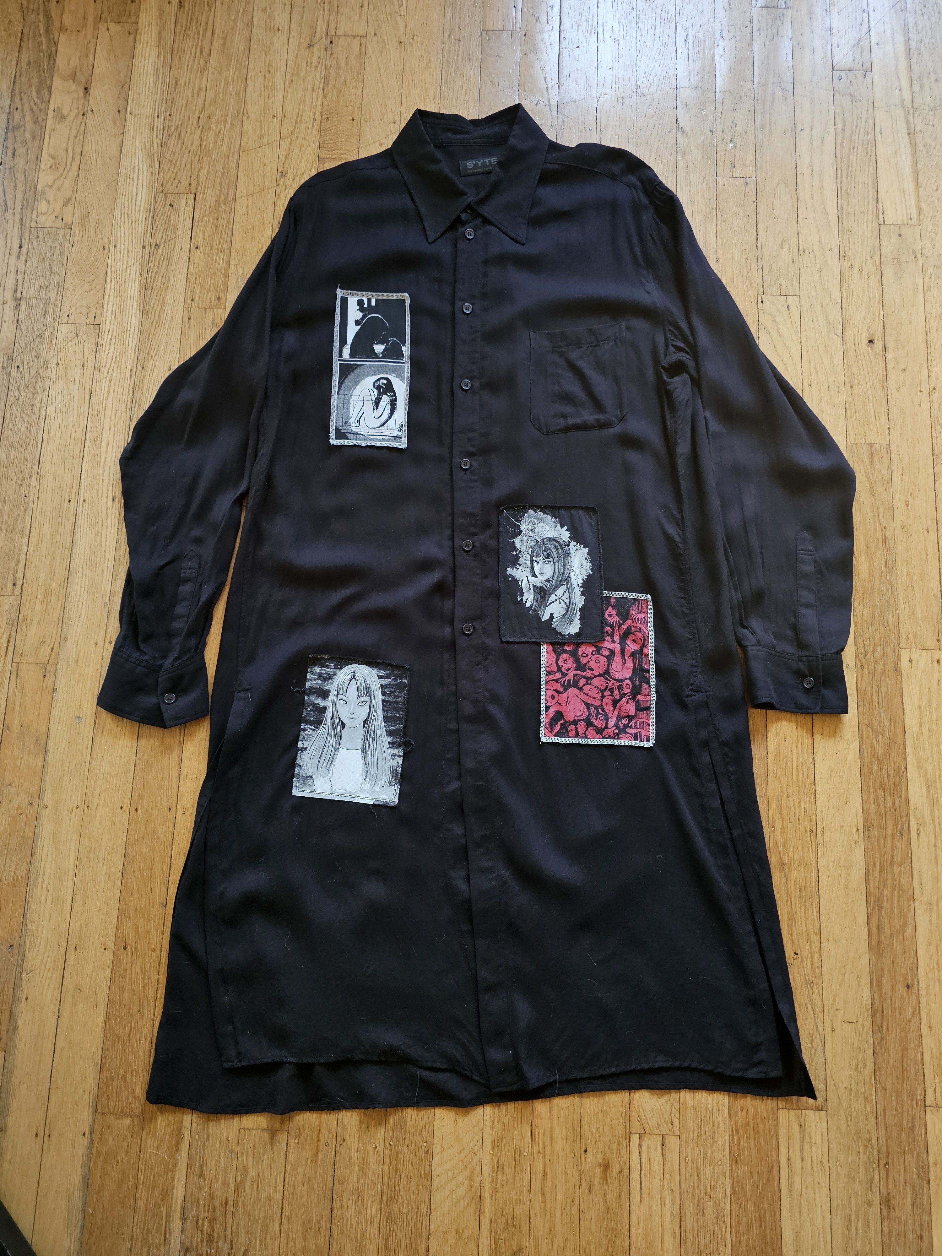 Yohji Yamamoto Pour Homme staff border tee HW-T14-270 | Grailed