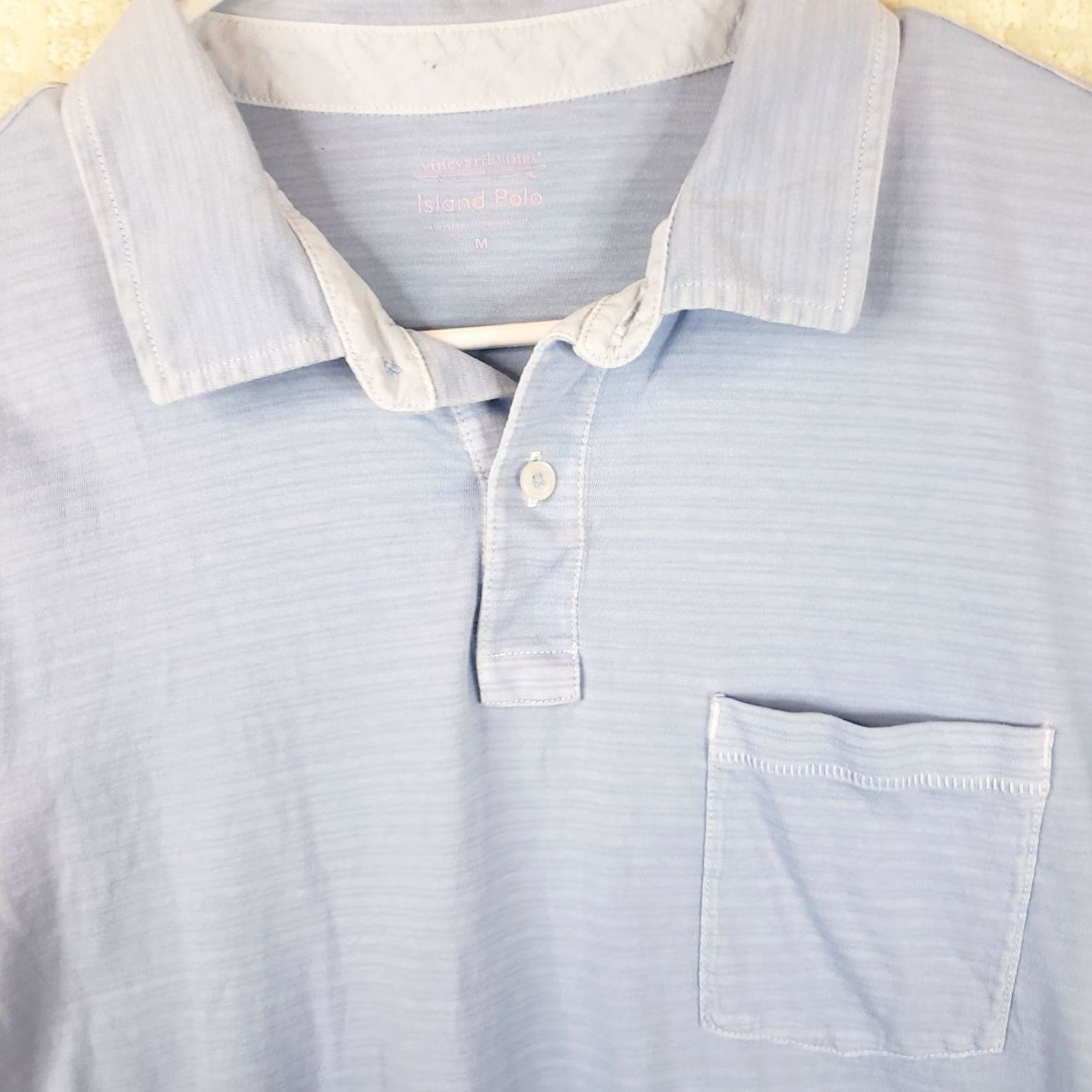 Vineyard Vines Vineyard Vines Island Polo Shirt Mens M Blue Solid Polo Short Sleeve Preppy Logo Embroidered Golf Stretch Modern Classic Mens Size US M / EU 48-50 / 2 - 3 Thumbnail