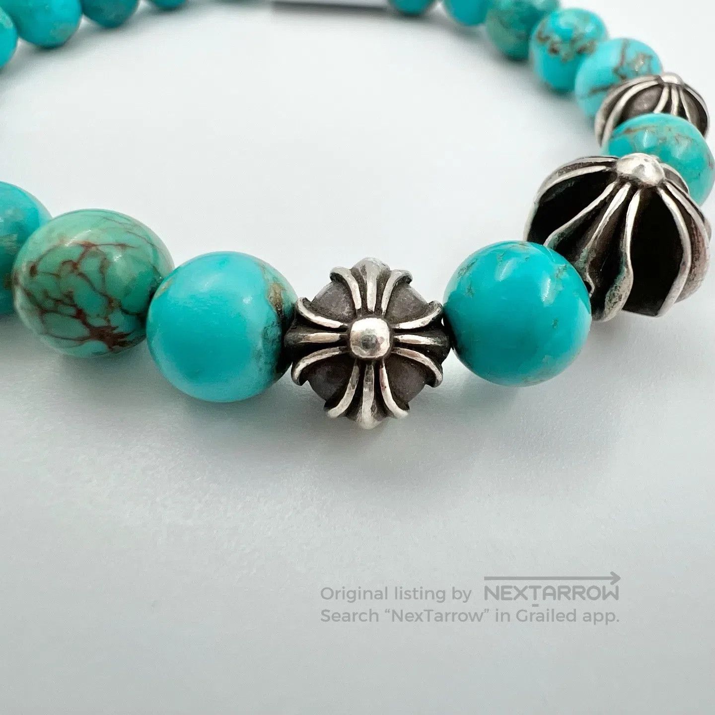 Chloe Chloe Turquoise silver bracelet Size ONE SIZE - 4 Thumbnail