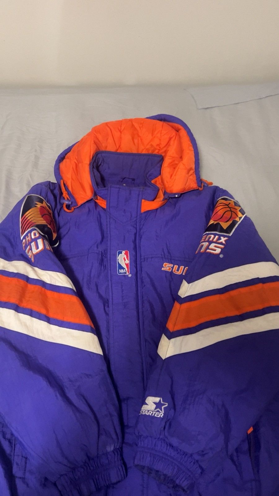 Starter Vintage Starer Phoenix Suns Jacket Size US L / EU 52-54 / 3 - 2 Thumbnail