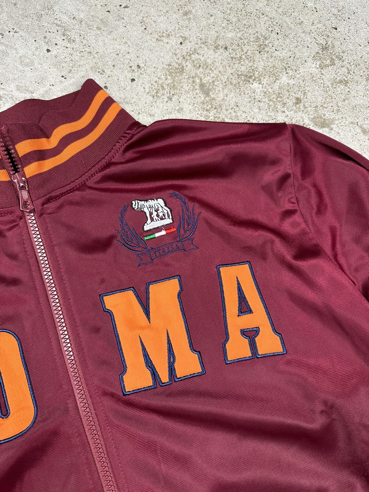 Vintage Vintage Y2K AS Roma Full Zip Track Jacket Training Size US M / EU 48-50 / 2 - 4 Thumbnail