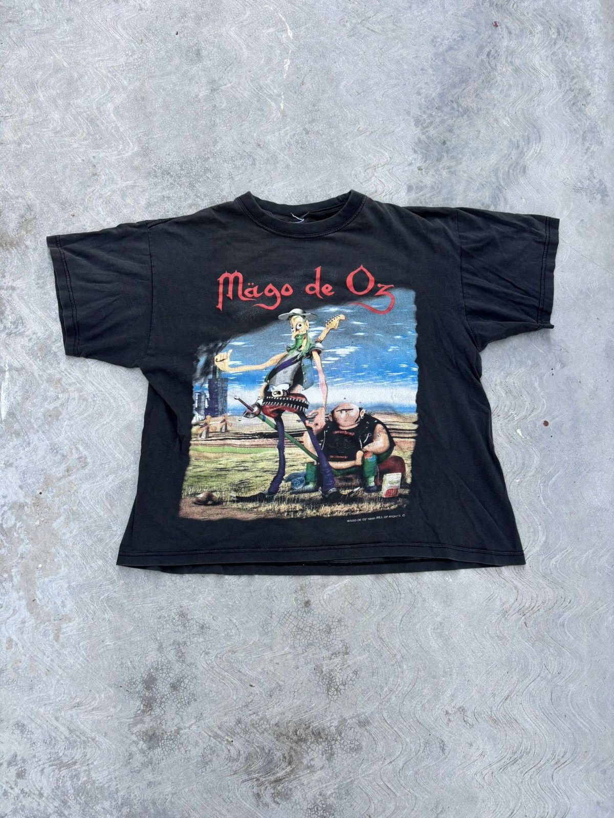 Band Tees Vintage 90s Mago De Oz Tour T Shirt Size US L / EU 52-54 / 3 - 1 Thumbnail