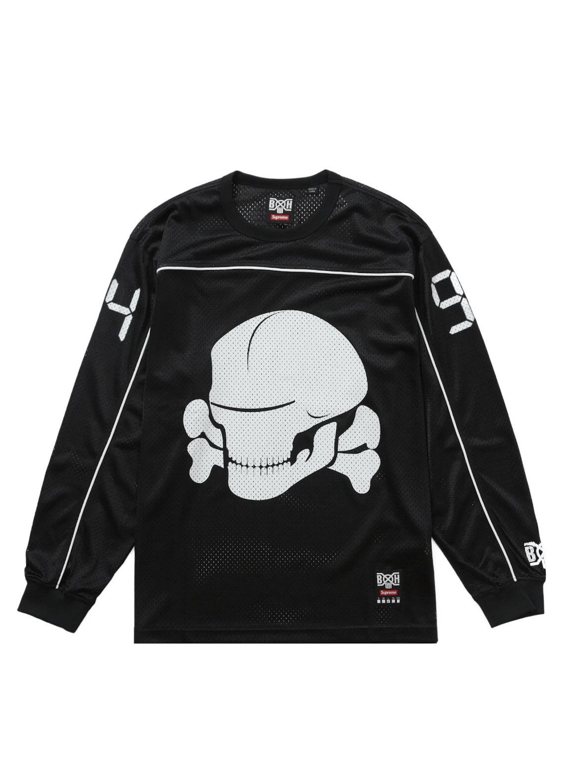 image of Bounty Hunter Black Mesh Moto Jersey Fw23, Men's (Size Medium)