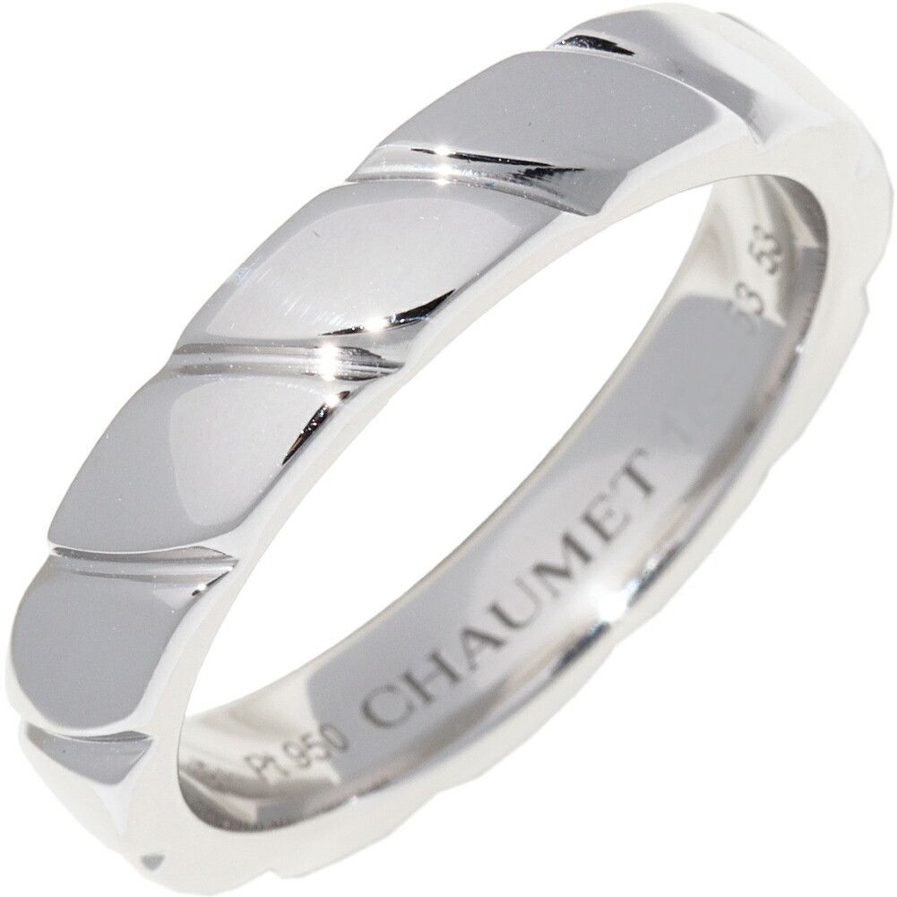 Other Chaumet Chaumet Torsade De Chaumet Pt950 Ring Size 53 Precious Metal Ring 095902 DUTY FREE for USA Size ONE SIZE - 1 Thumbnail