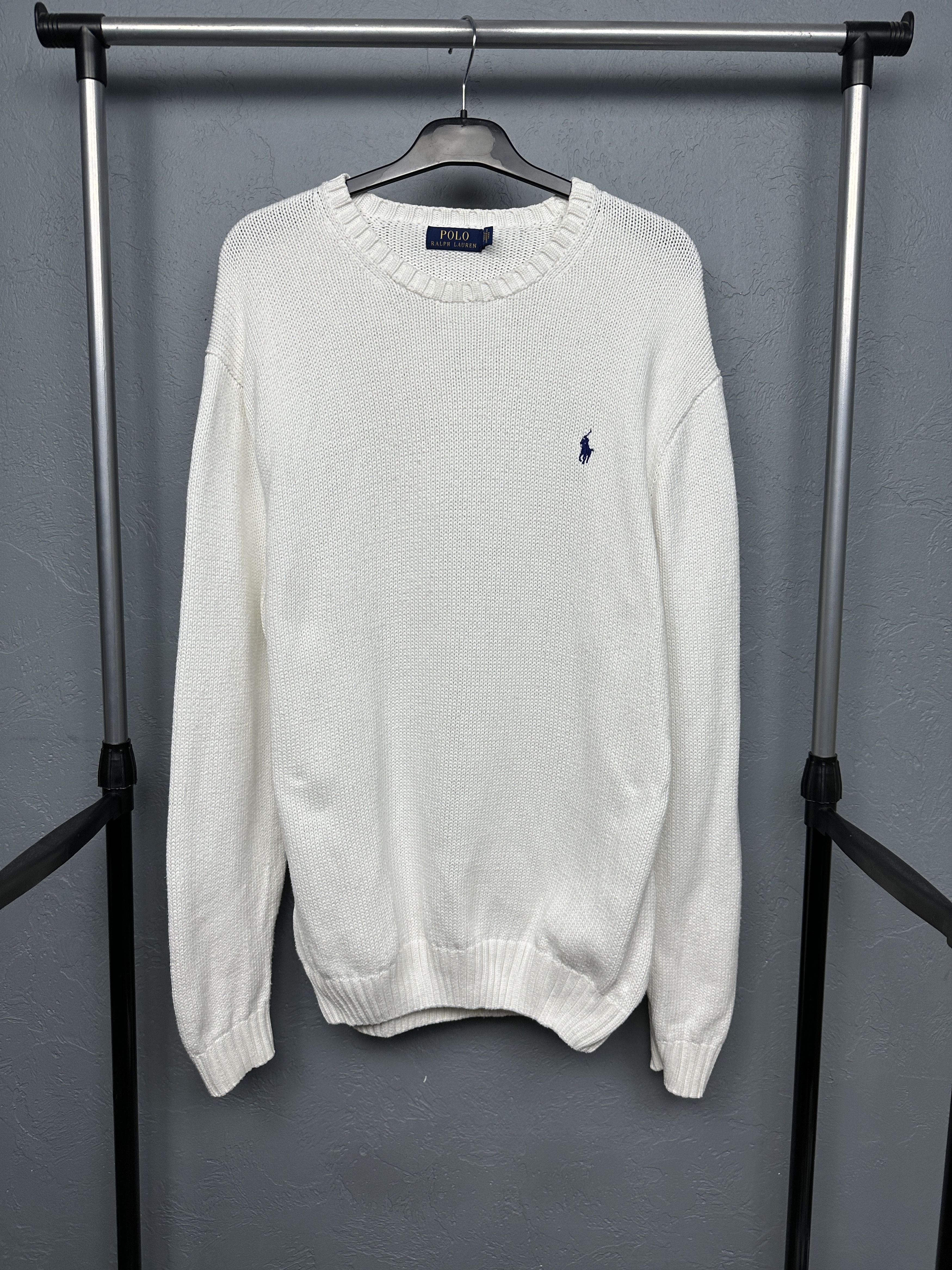 Polo Ralph Lauren Polo Ralph Lauren Mens Knit Crew Neck Sweater Size US XL / EU 56 / 4 - 1 Thumbnail