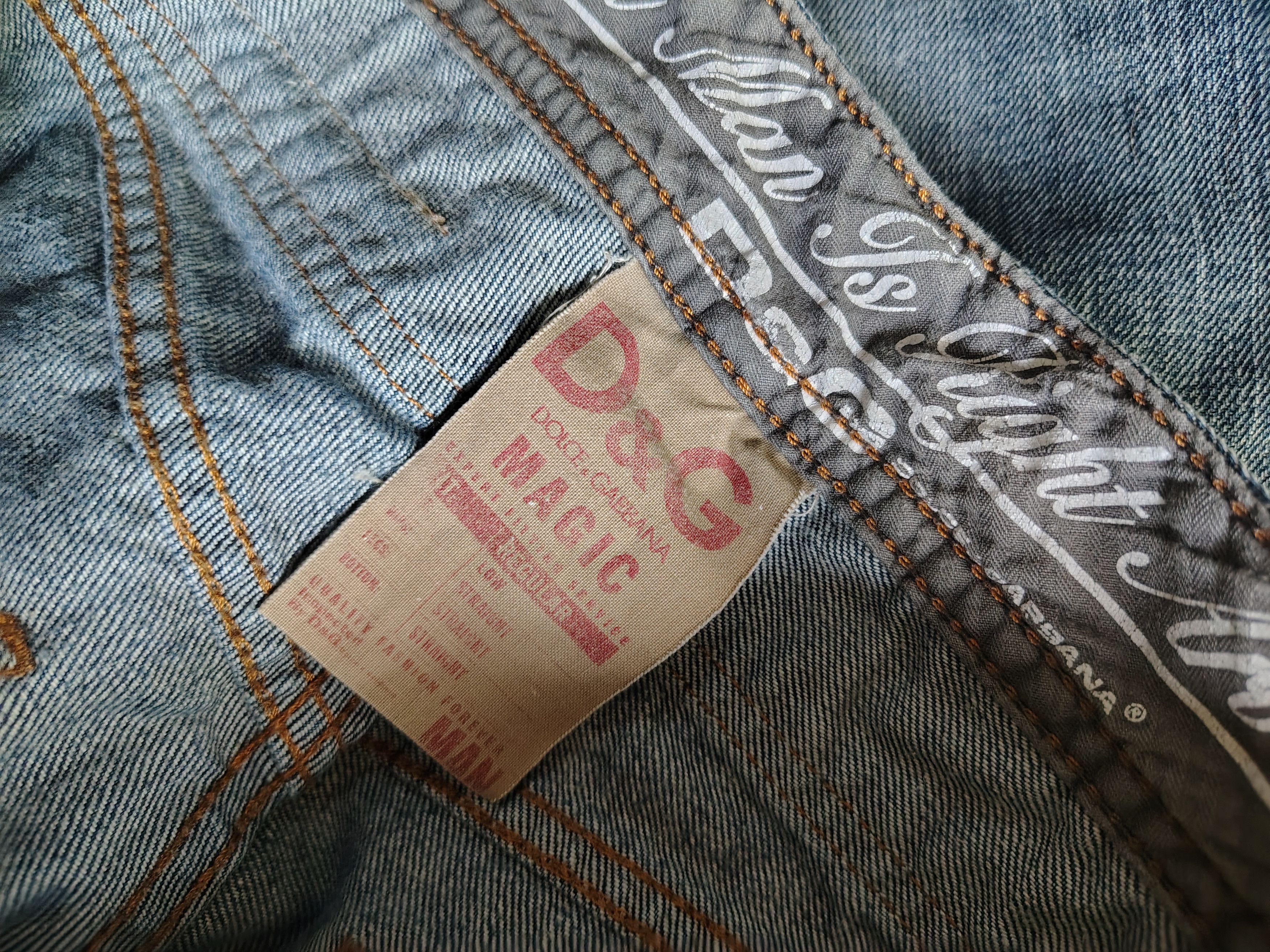 Dolce & Gabbana Dolce & Gabbana 'Love Affair Denim' Size US 28 / EU 44 - 7 Thumbnail