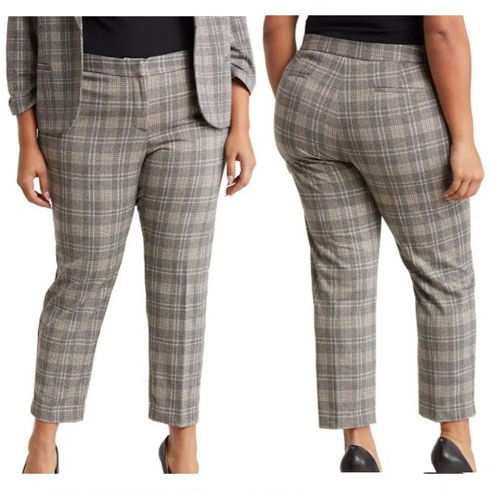 Other NWT New Amanda & Chelsea Amanda Plaid Pants Size 22W Size 42" / US 20 - 1 Thumbnail