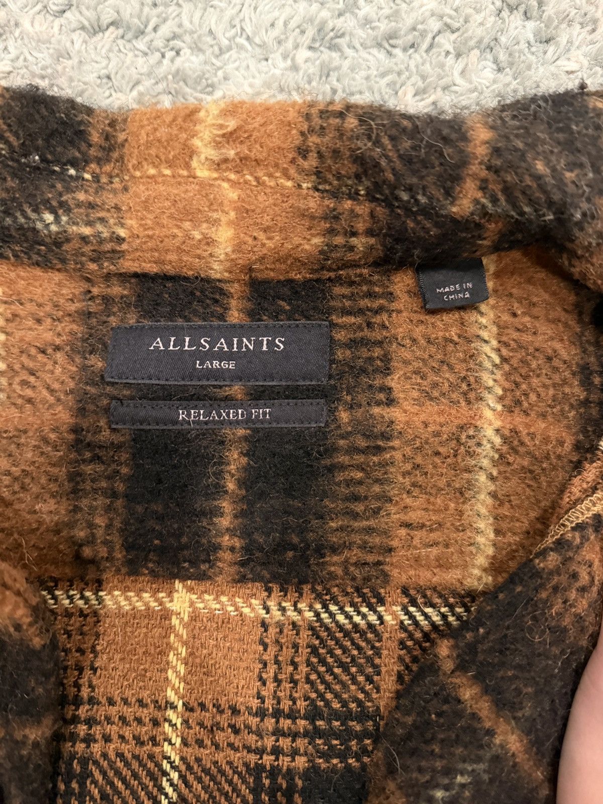Allsaints Allsaint Shirt Jacket Size US L / EU 52-54 / 3 - 2 Thumbnail