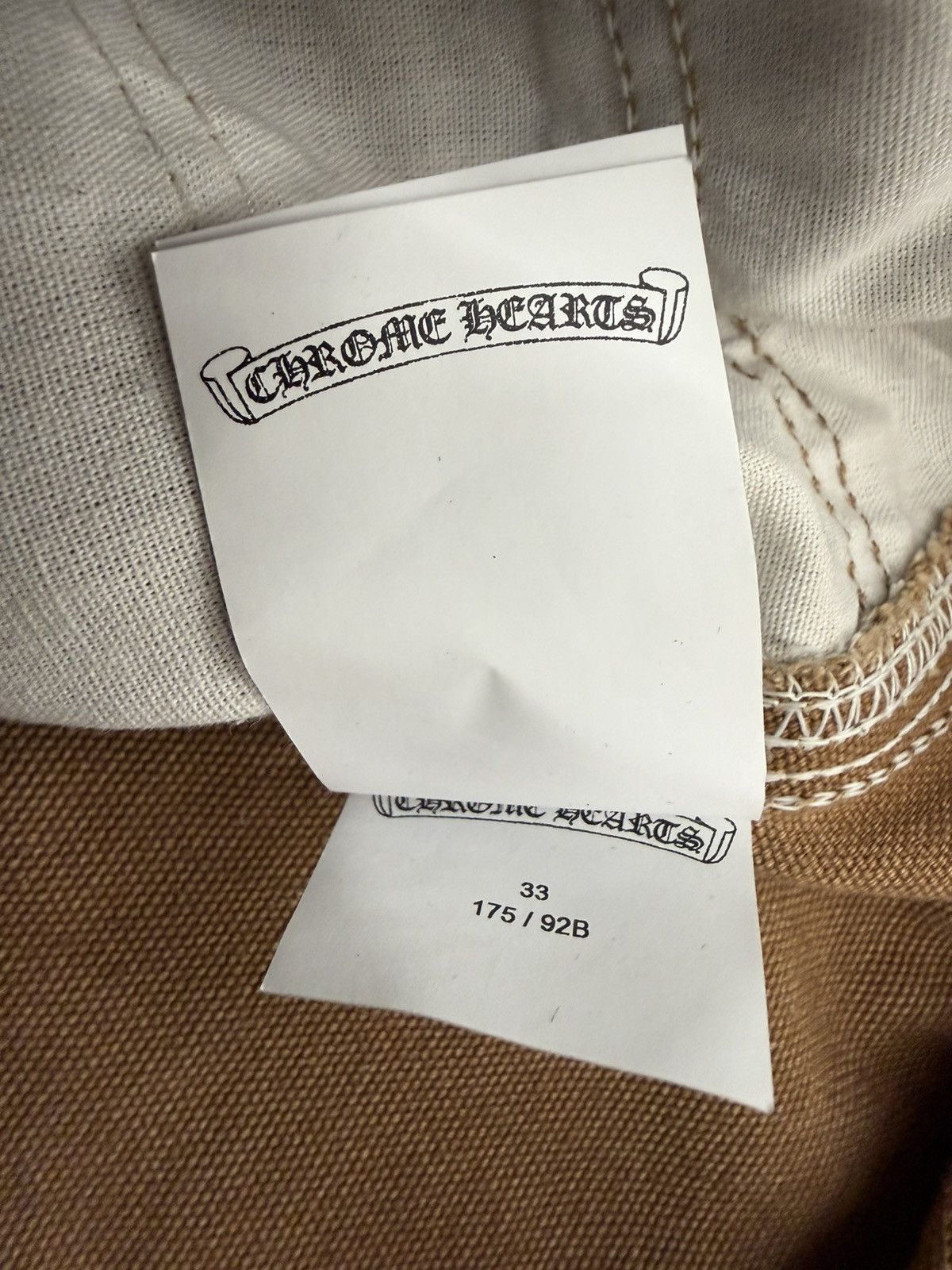 Chrome Hearts CHROME HEARTS MATTY BOY SEX RECORDS CROSS CARPENTER PANTS Size US 33 - 9 Thumbnail