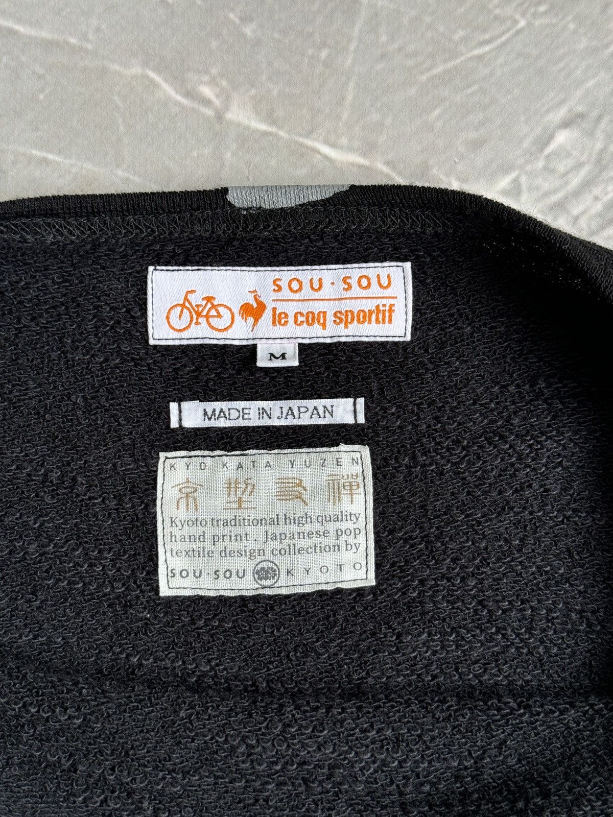 SOU SOU SOU SOU x Le Coq Sportif Number Pattern Sweatshirt Avantgard Size US M / EU 48-50 / 2 - 12 Thumbnail