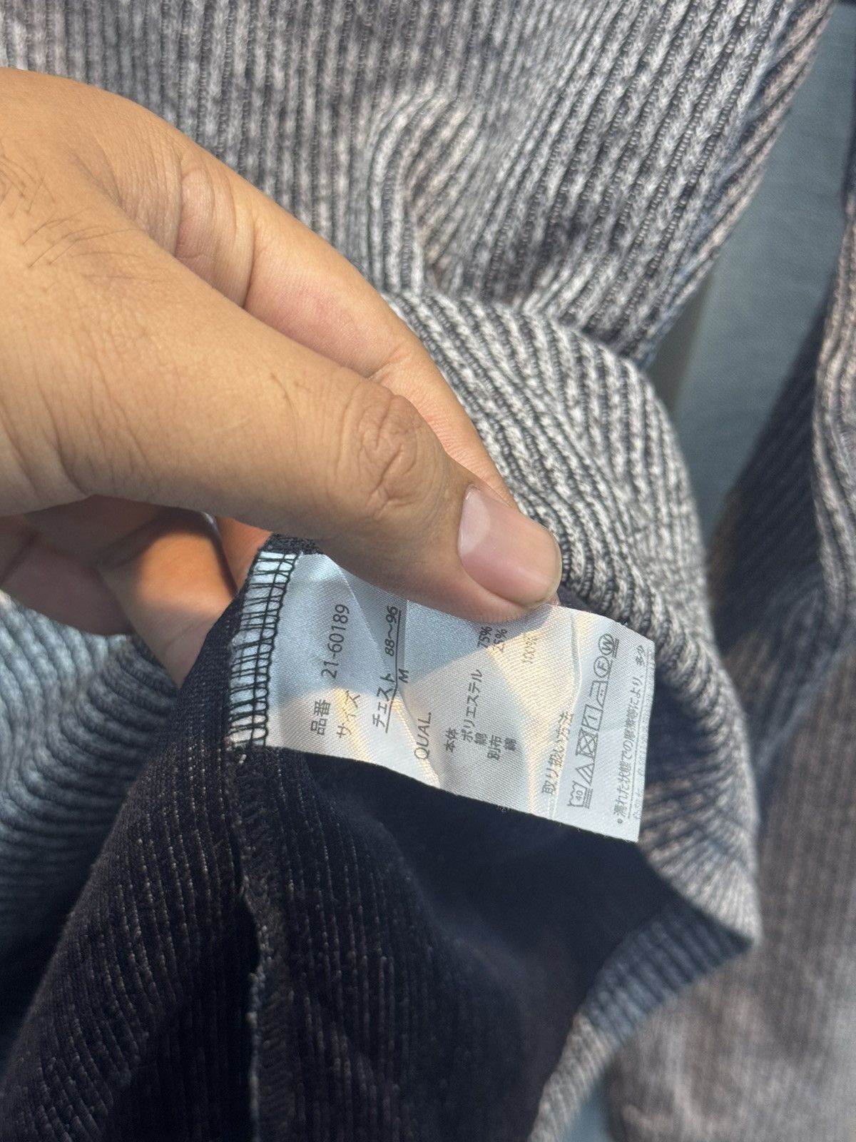 If Six Was Nine × Japanese Brand × Le Grande Bleu (L.G.B.) Double Layers Closshi Long Sleeve Size US M / EU 48-50 / 2 - 7 Thumbnail