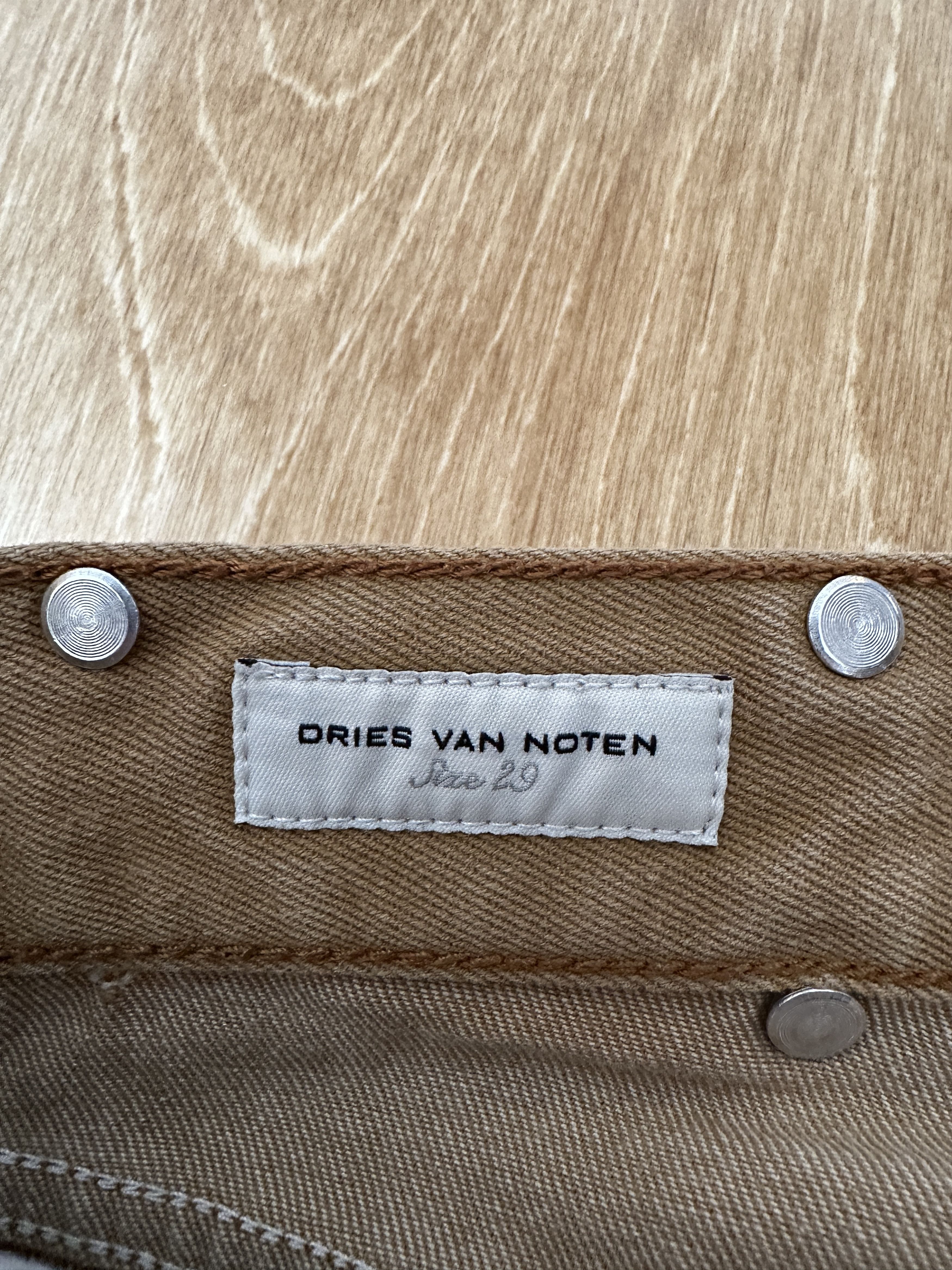 Dries Van Noten Dries Van Noten Utility Pocket Jeans Size US 29 - 3 Thumbnail
