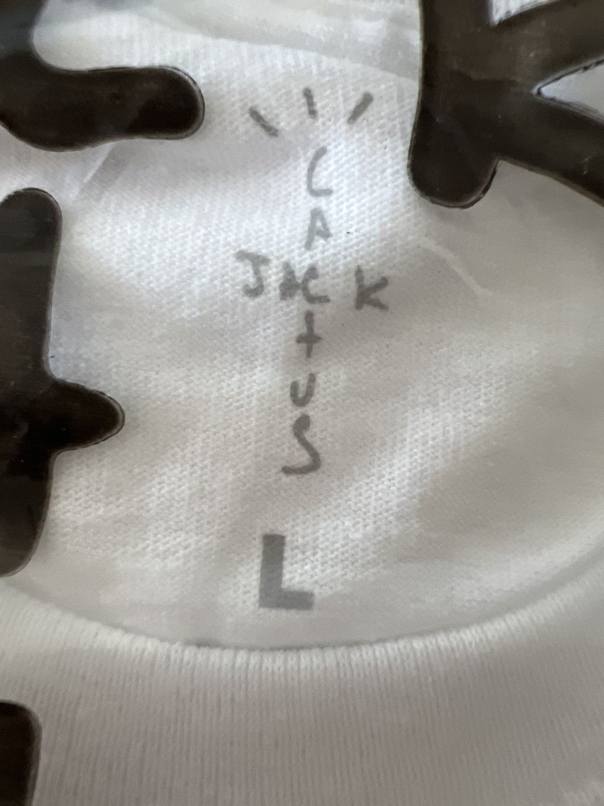 Travis Scott Cactus Jack White Tee 3 Pack Size US L / EU 52-54 / 3 - 3 Thumbnail