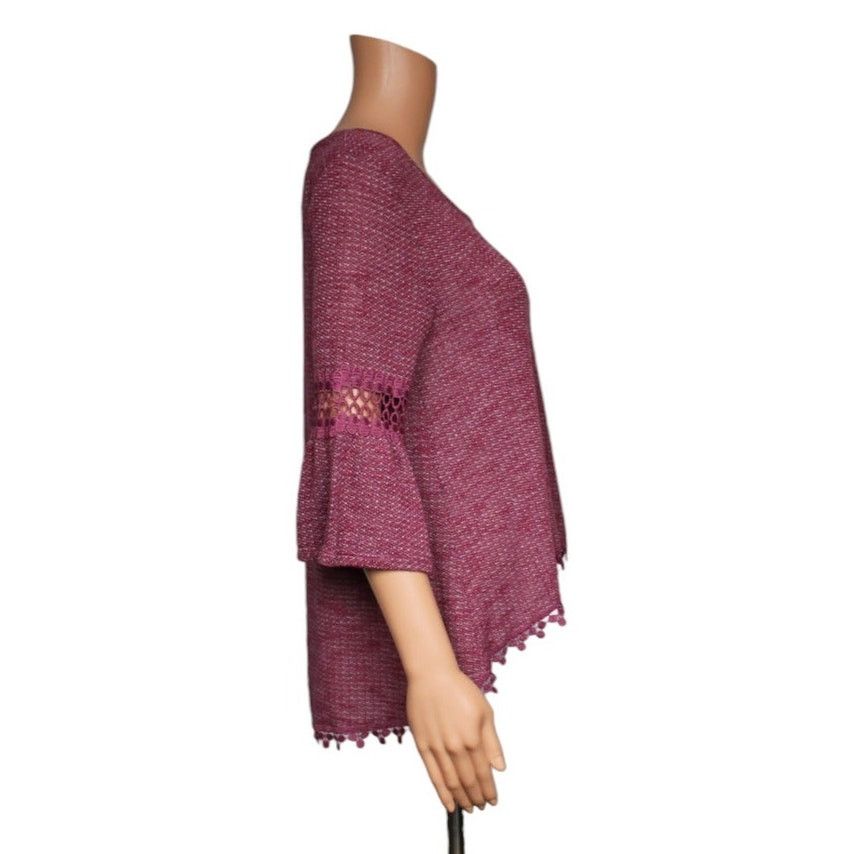 Other Wall Flower 3/4 Sleeve Top Women's Size Large Size L / US 10 / IT 46 - 2 Thumbnail