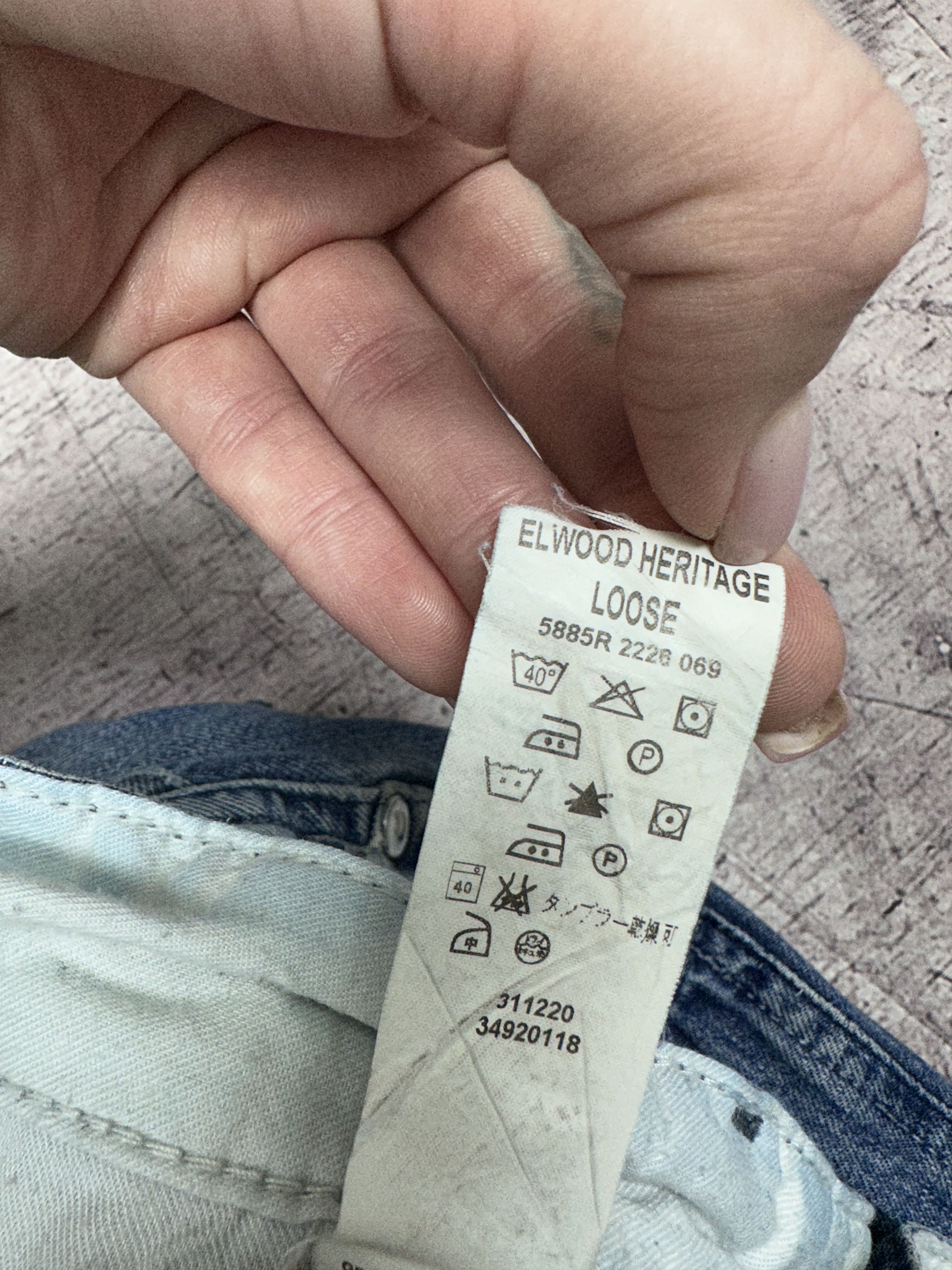 G-Star × Vintage G Star Raw Elwood Vintage Mens Denim Pants Double Knee Jeans Size US 30 / EU 46 - 4 Thumbnail
