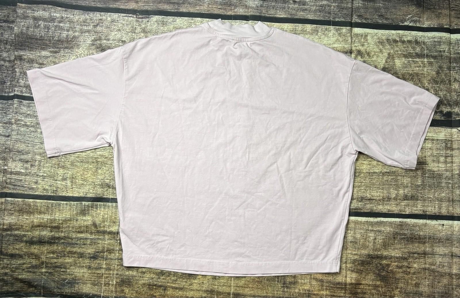 Cos Cos Top T-Shirt Womens XS Pink Mock Neck Oversized Stretch Size XS / US 0-2 / IT 36-38 - 3 Thumbnail