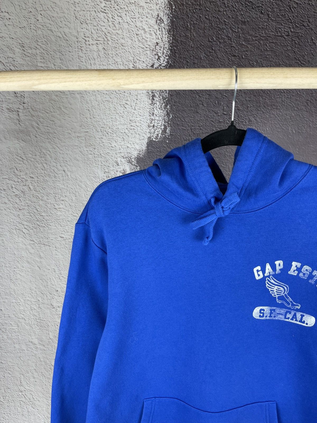 Gap GAP Logo Pullover Hoodie Navy Blue Men's Medium Size US M / EU 48-50 / 2 - 3 Thumbnail