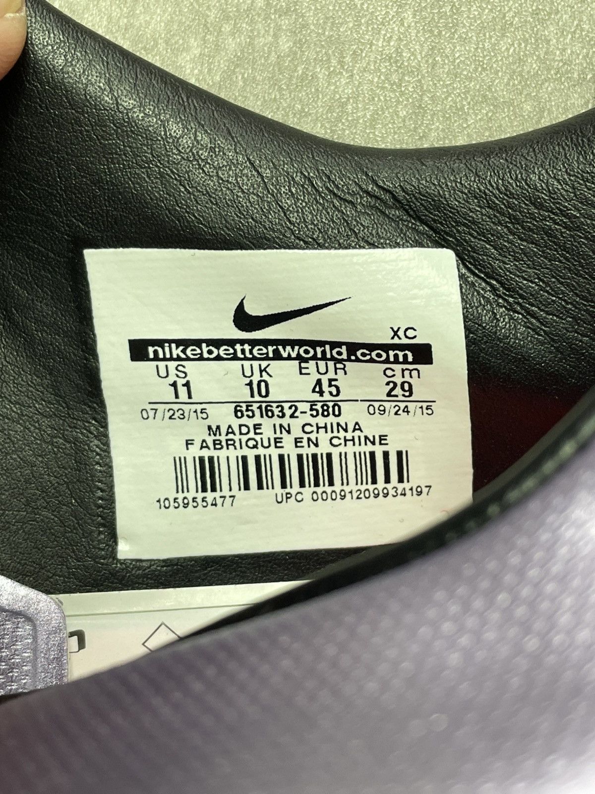 Nike Nike Mercurial Victory V FG Soccer Cleats Urban Lilac 11 US Size US 11 / EU 44 - 16 Thumbnail