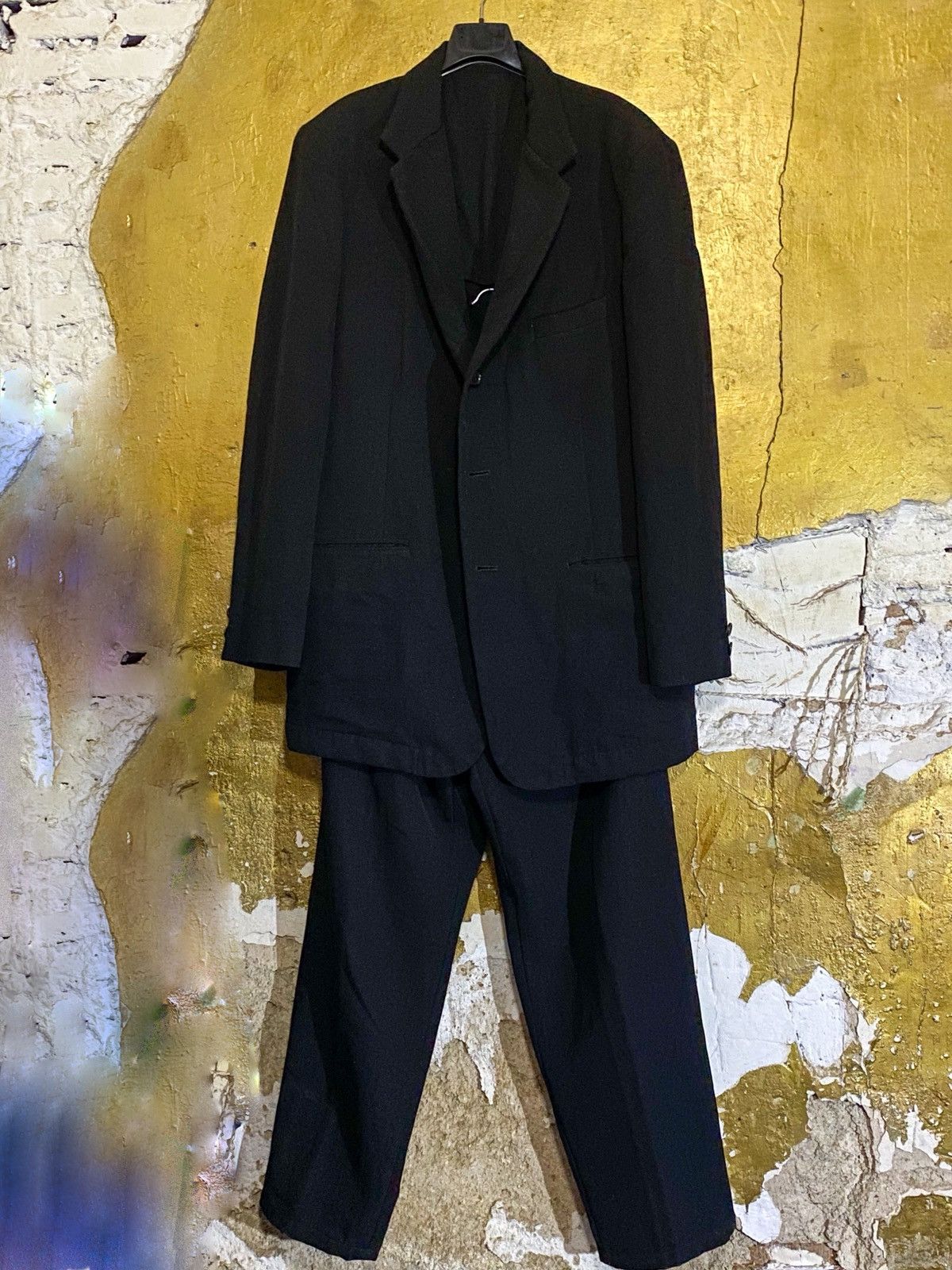 Y’s for men wool suit
